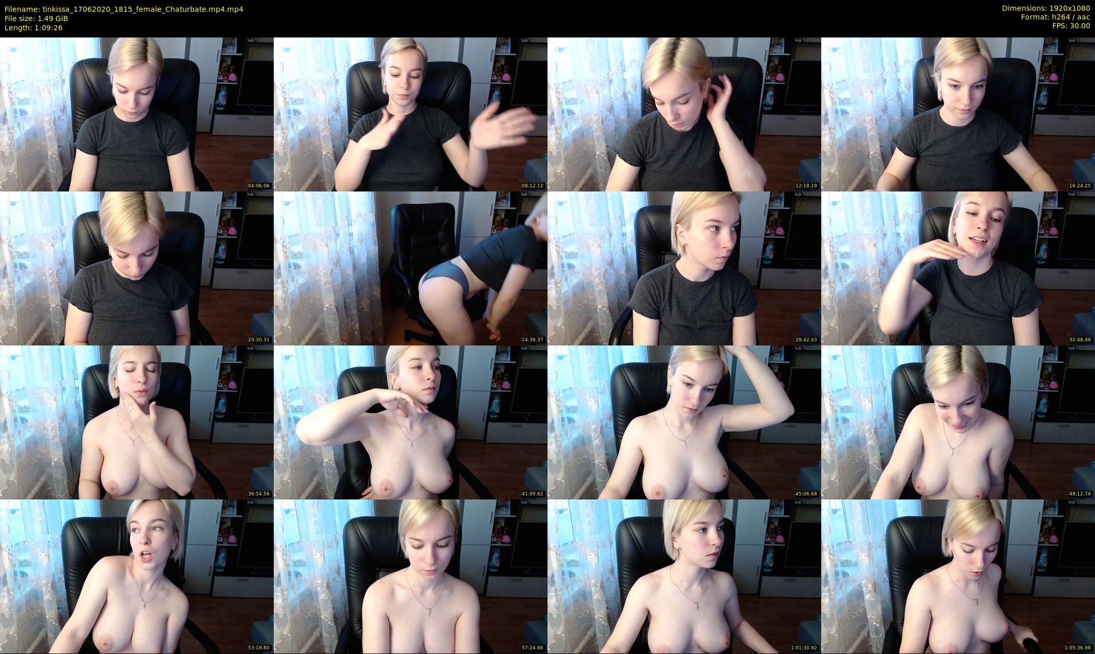 tinkissa — 70 minute Chaturbate couple cam show recording, 1080p, Jun 17, 2020