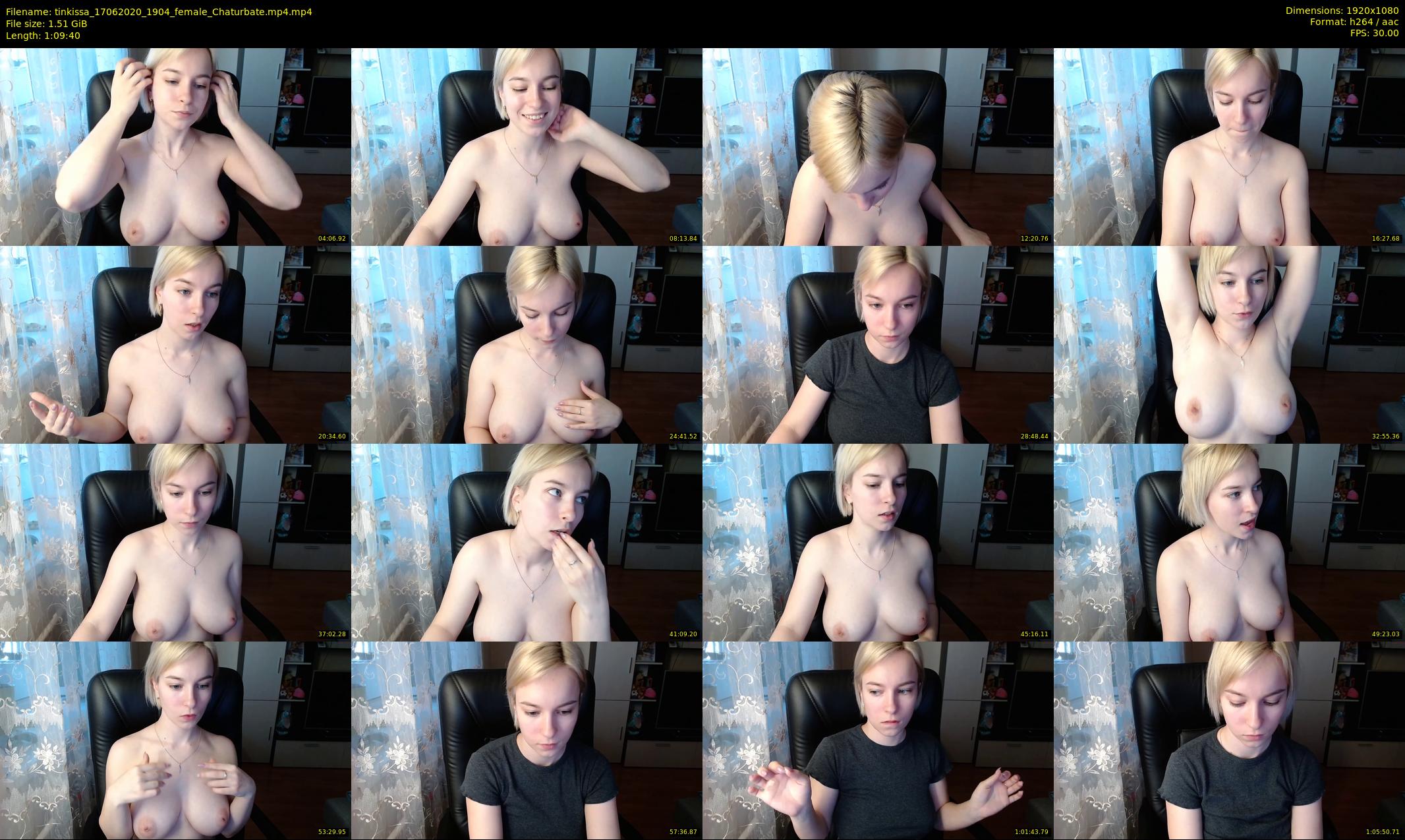 tinkissa — 70 minute Chaturbate couple cam show recording, 1080p, Jun 17, 2020