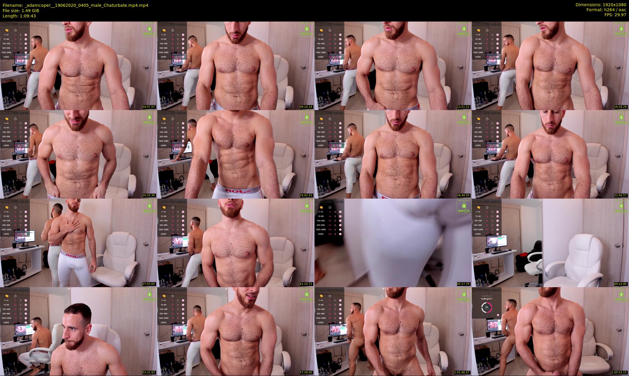 _adamcoper_ — 70 minute Chaturbate male cam show recording, 1080p, Jun 19, 2020