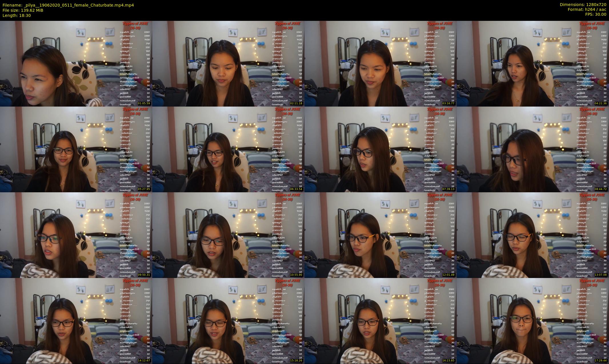 _pilya_ — 19 minute Chaturbate female cam show recording, 720p, Jun 19, 2020