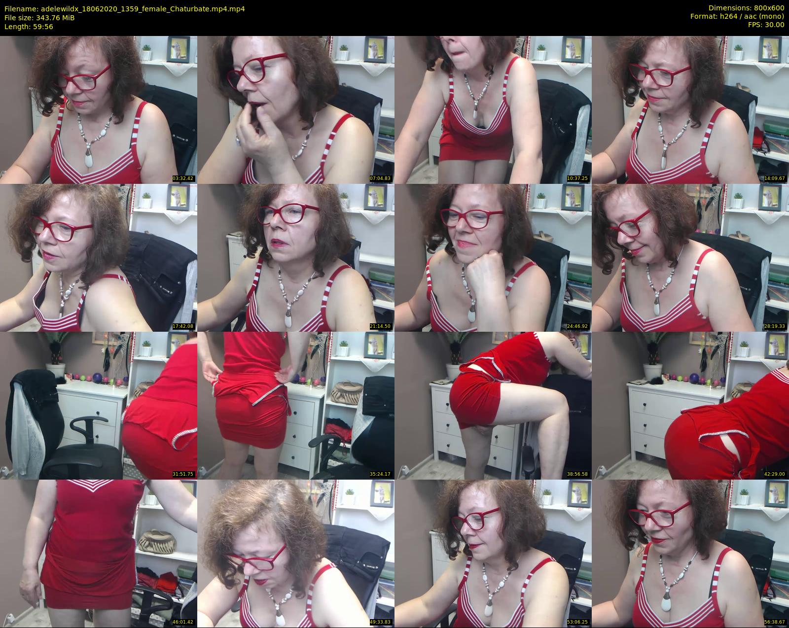 adelewildx — 60 minute Chaturbate female cam show recording, 480p, Jun 18, 2020