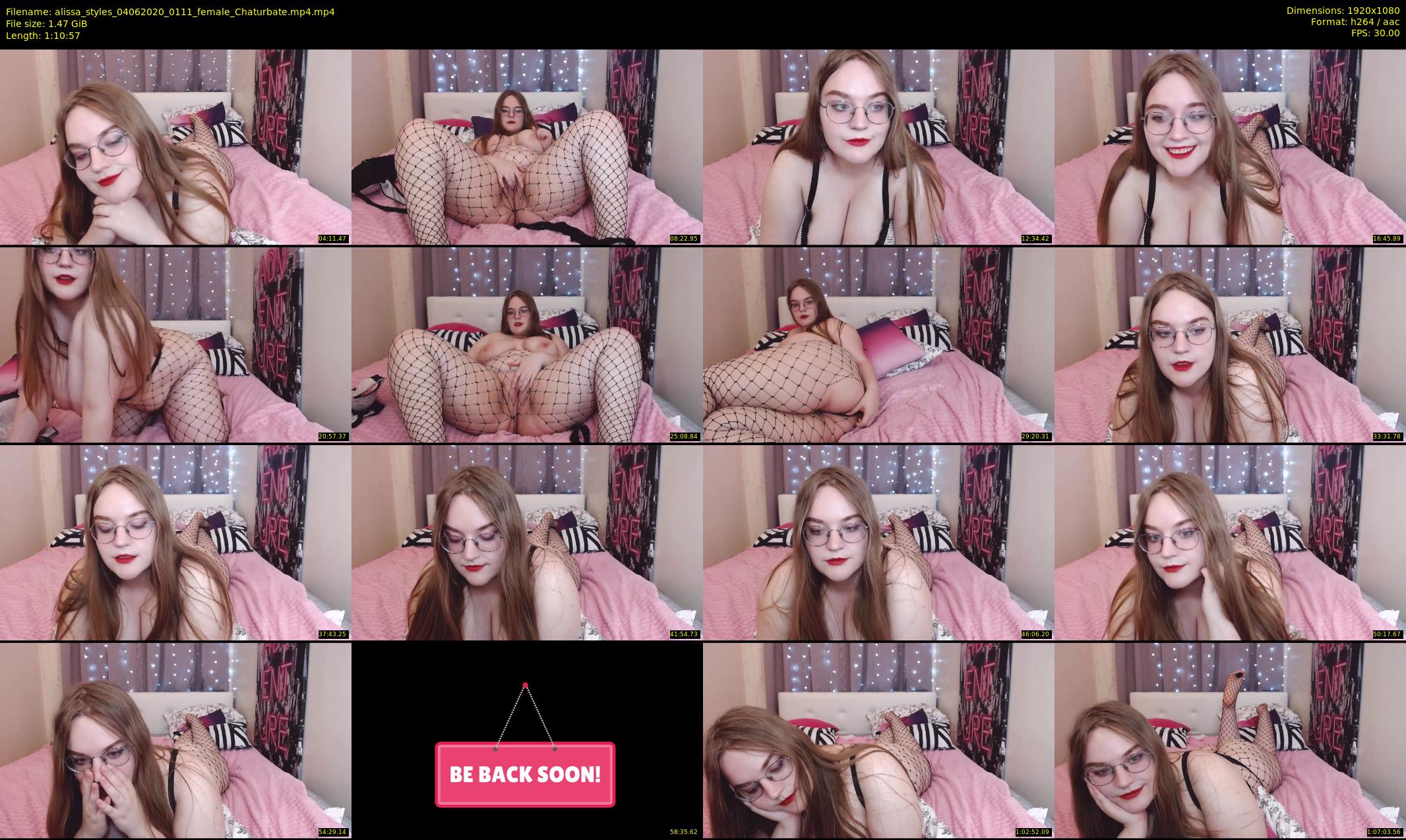 alissa_styles — 71 minute Chaturbate female cam show recording, 1080p, Jun 4, 2020