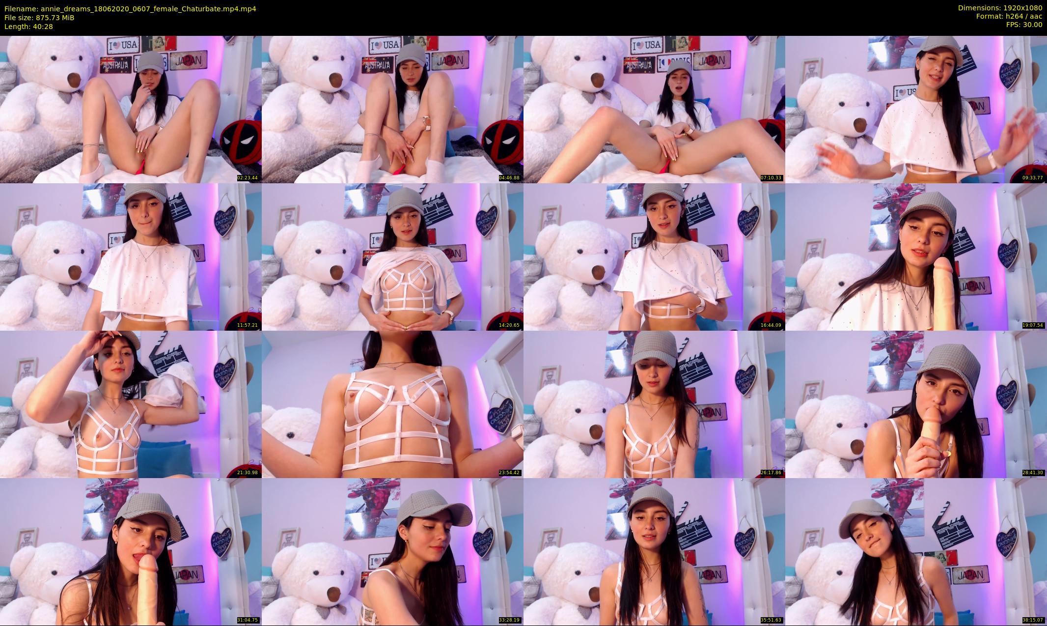 annie_dreams — 41 minute Chaturbate female cam show recording, 1080p, Jun 18, 2020