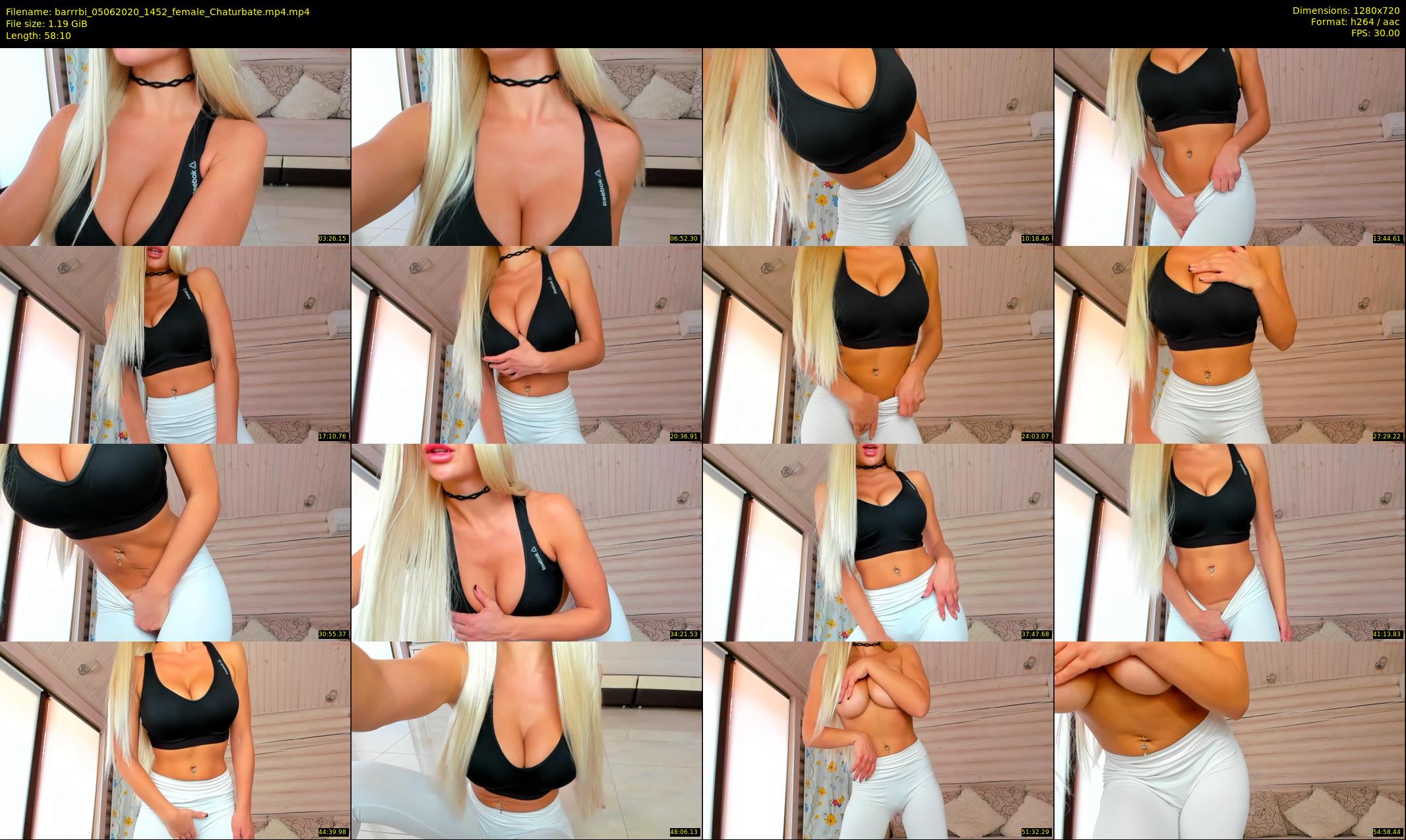 barrrbi — 59 minute Chaturbate female cam show recording, 720p, Jun 5, 2020