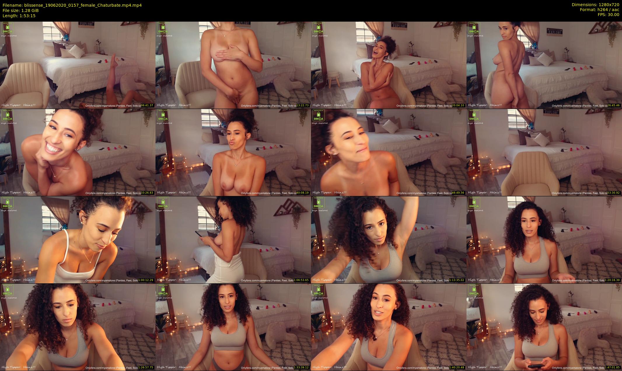 blissense — 114 minute Chaturbate female cam show recording, 720p, Jun 19, 2020