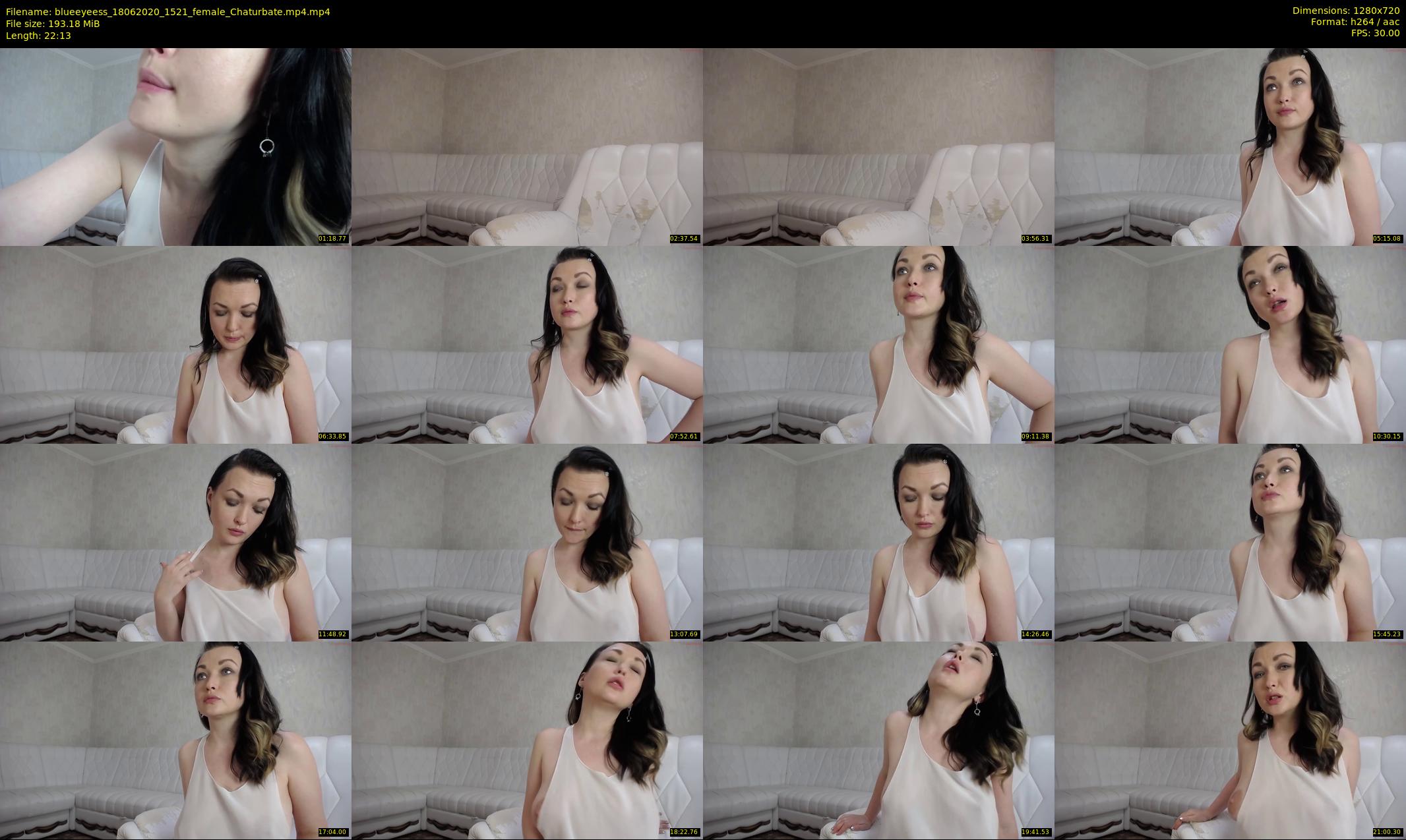 blueeyeess — 23 minute Chaturbate female cam show recording, 720p, Jun 18, 2020