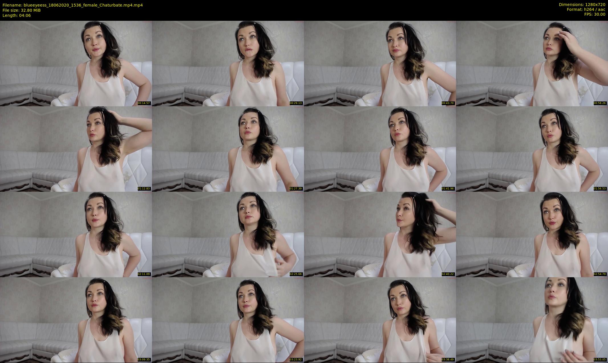 blueeyeess — 5 minute Chaturbate female cam show recording, 720p, Jun 18, 2020