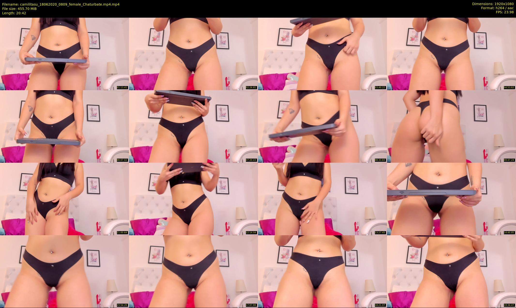 camilitasu — 21 minute Chaturbate female cam show recording, 1080p, Jun 18, 2020