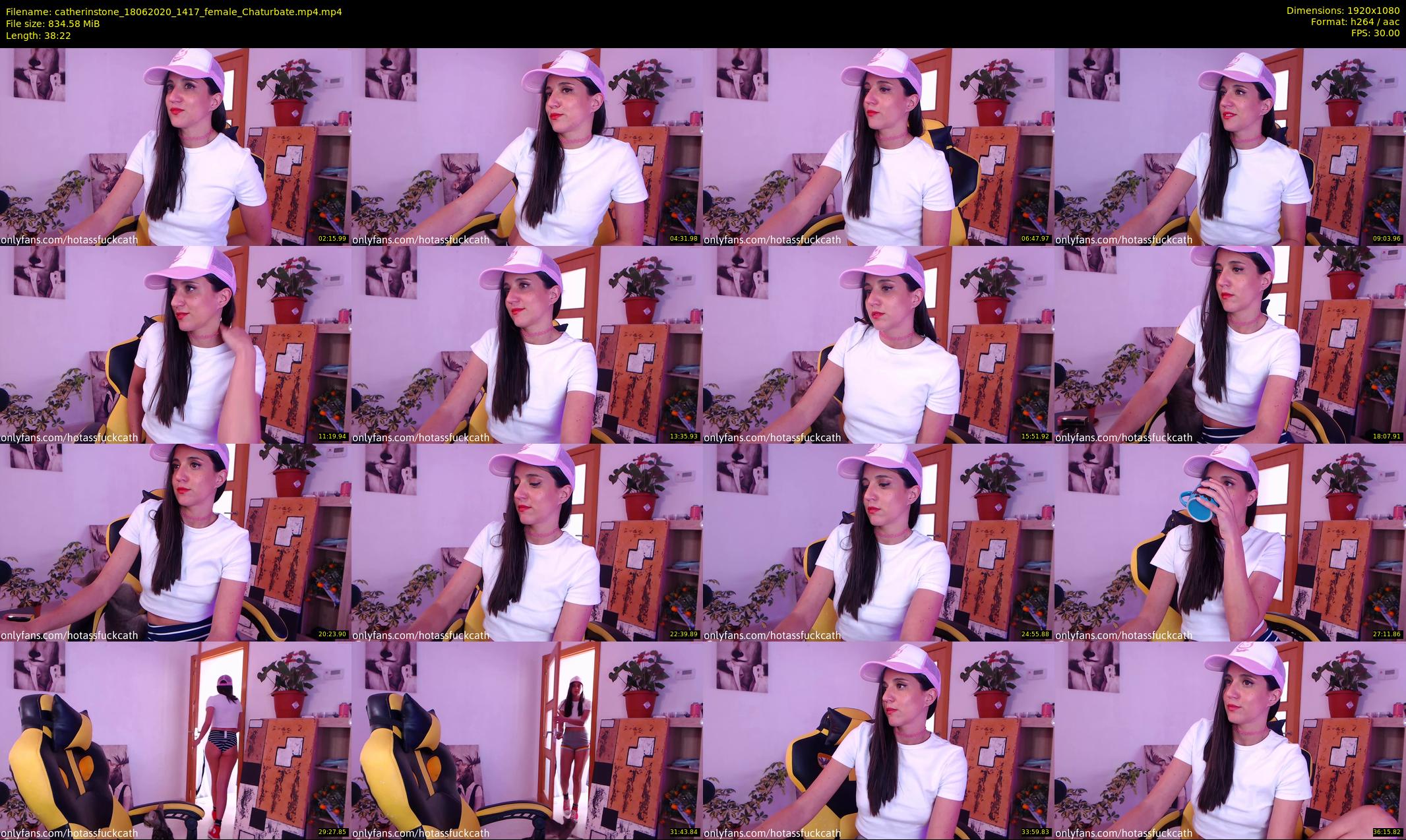 catherinstone — 39 minute Chaturbate female cam show recording, 1080p, Jun 18, 2020