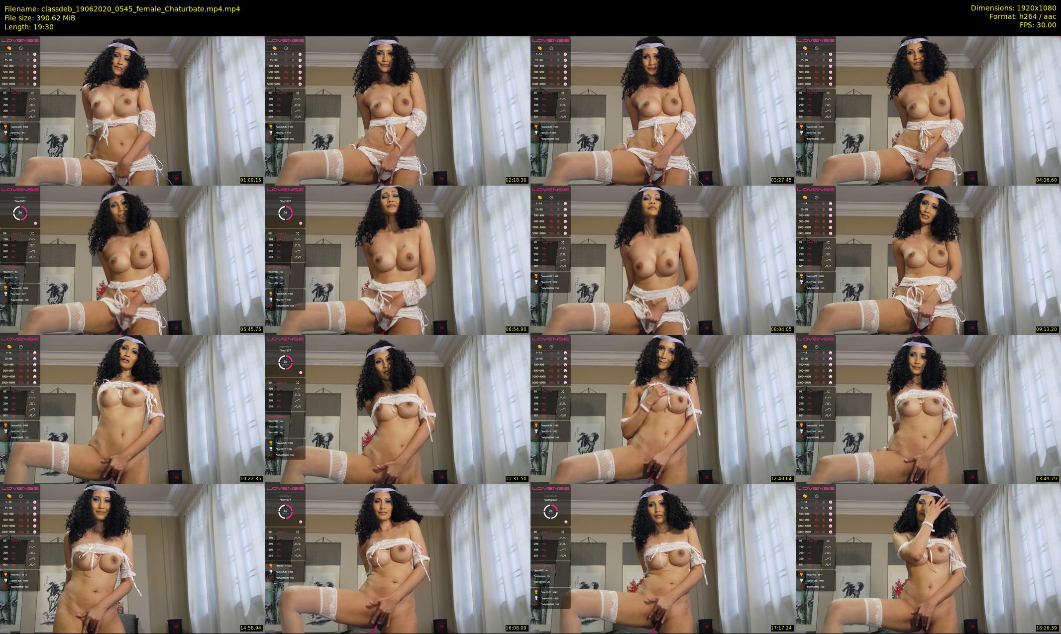 classdeb — 20 minute Chaturbate female cam show recording, 1080p, Jun 19, 2020