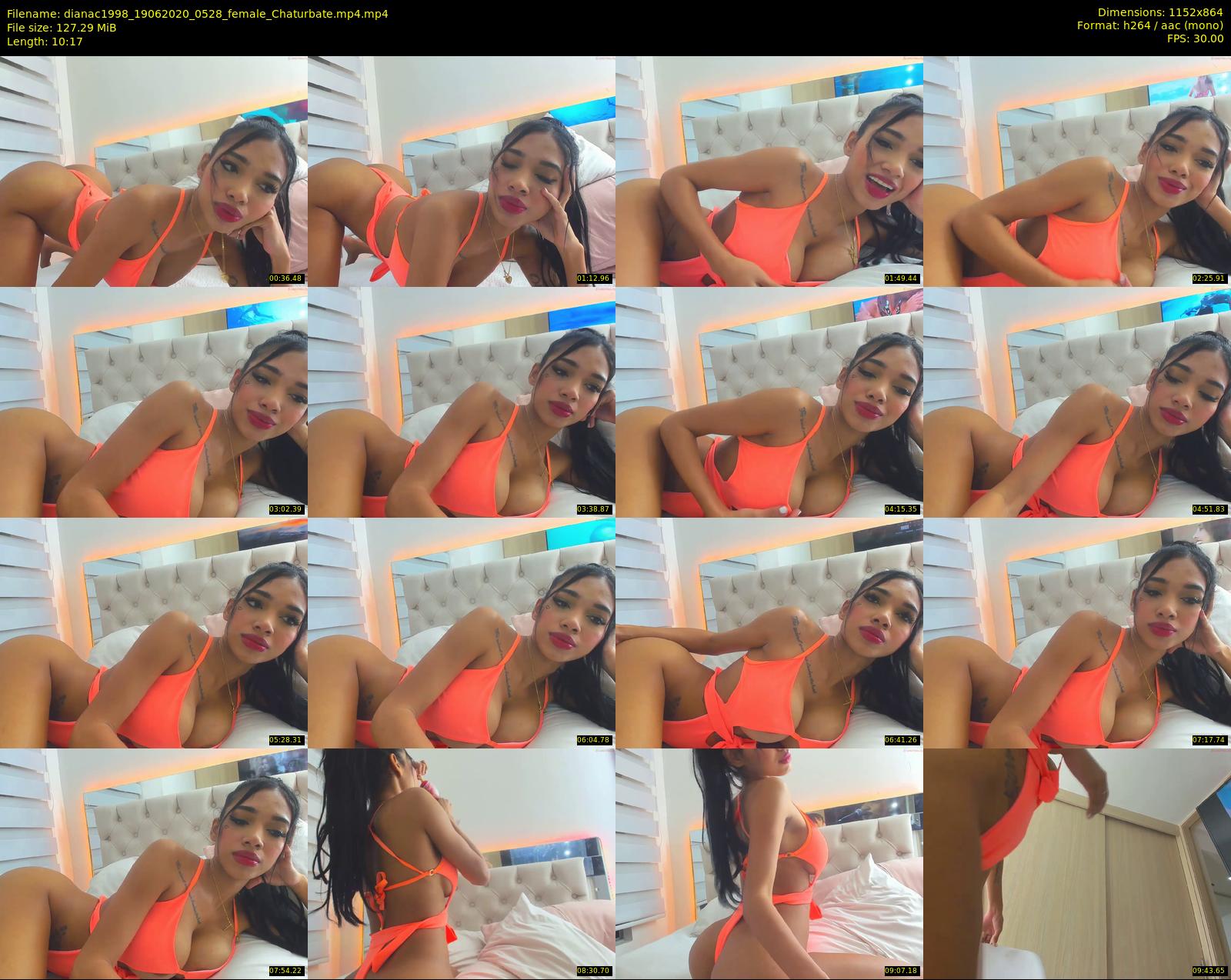 dianac1998 — 11 minute Chaturbate female cam show recording, 720p, Jun 19, 2020