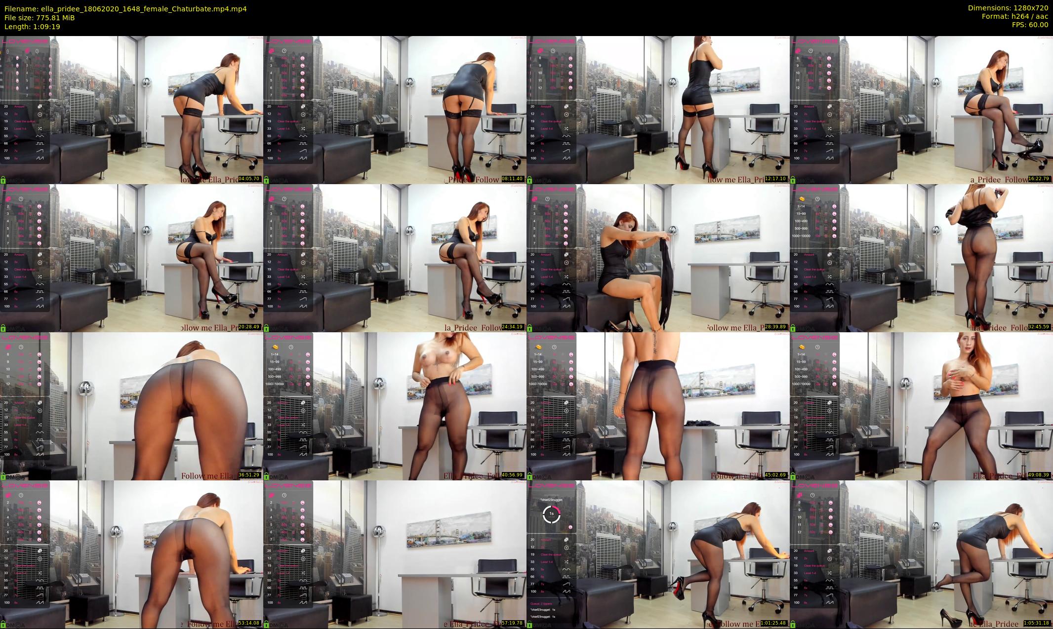 ella_pridee — 70 minute Chaturbate female cam show recording, 720p, Jun 18, 2020