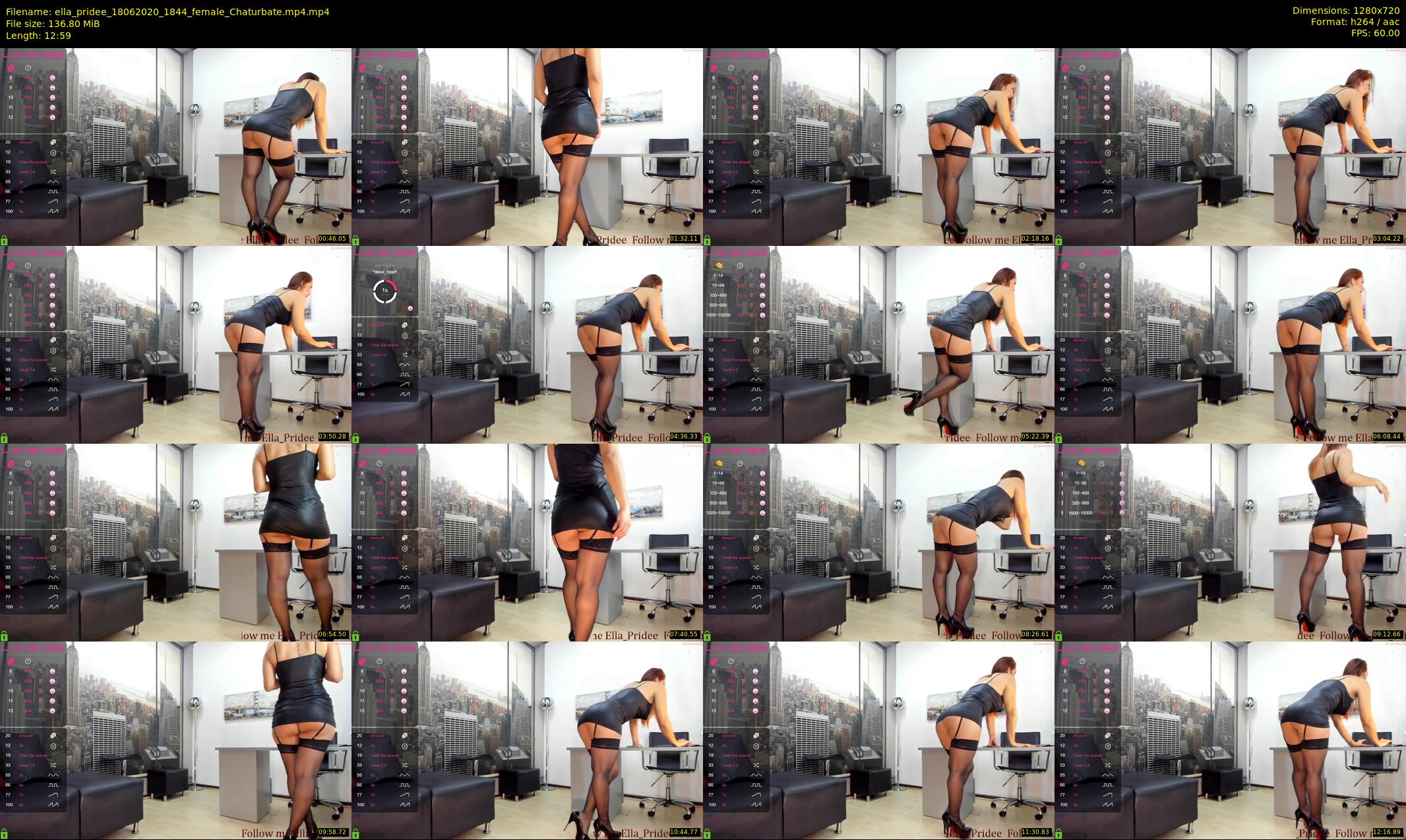 ella_pridee — 13 minute Chaturbate female cam show recording, 720p, Jun 18, 2020