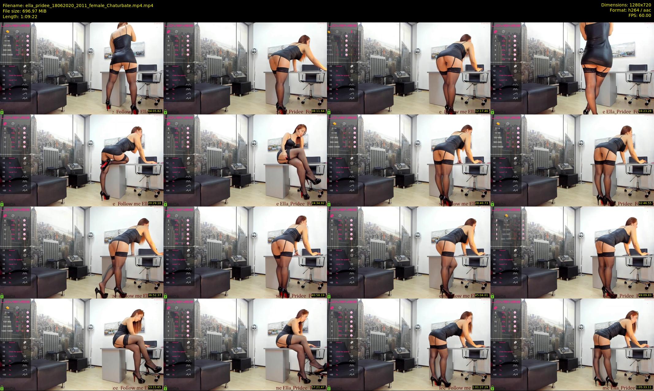 ella_pridee — 70 minute Chaturbate female cam show recording, 720p, Jun 18, 2020
