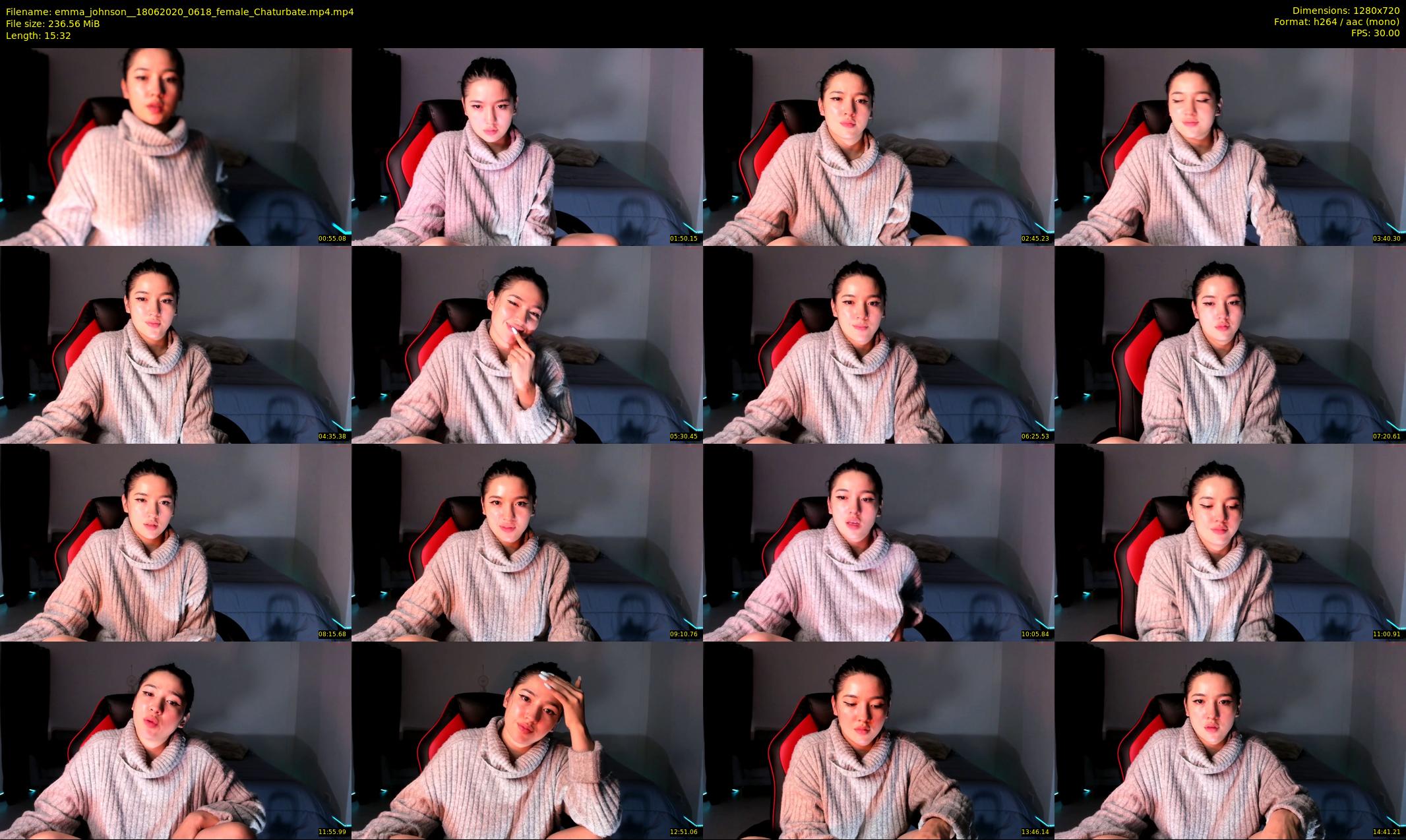 emma_johnson_ — 16 minute Chaturbate female cam show recording, 720p, Jun 18, 2020