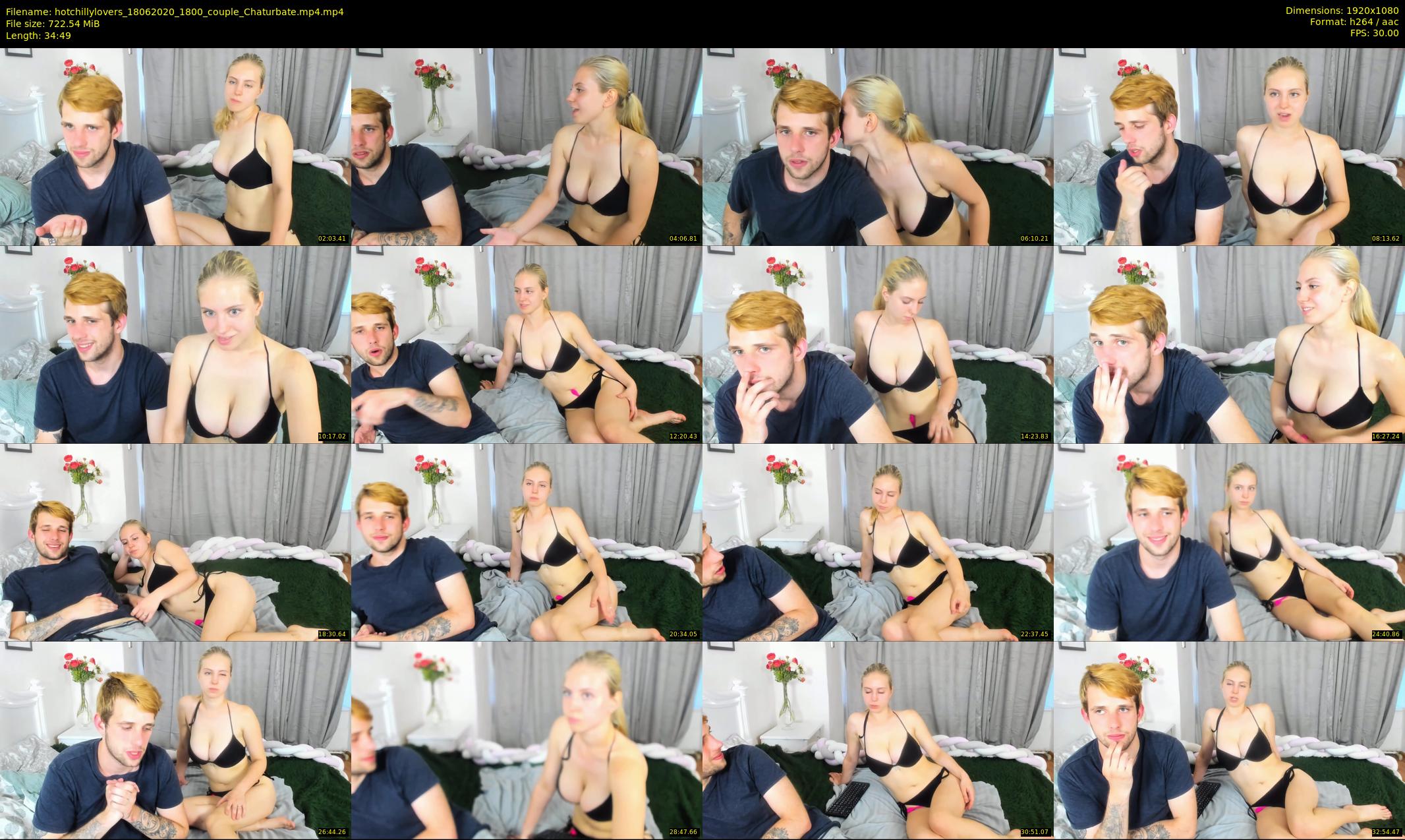 hotchillylovers — 35 minute Chaturbate couple cam show recording, 1080p, Jun 18, 2020