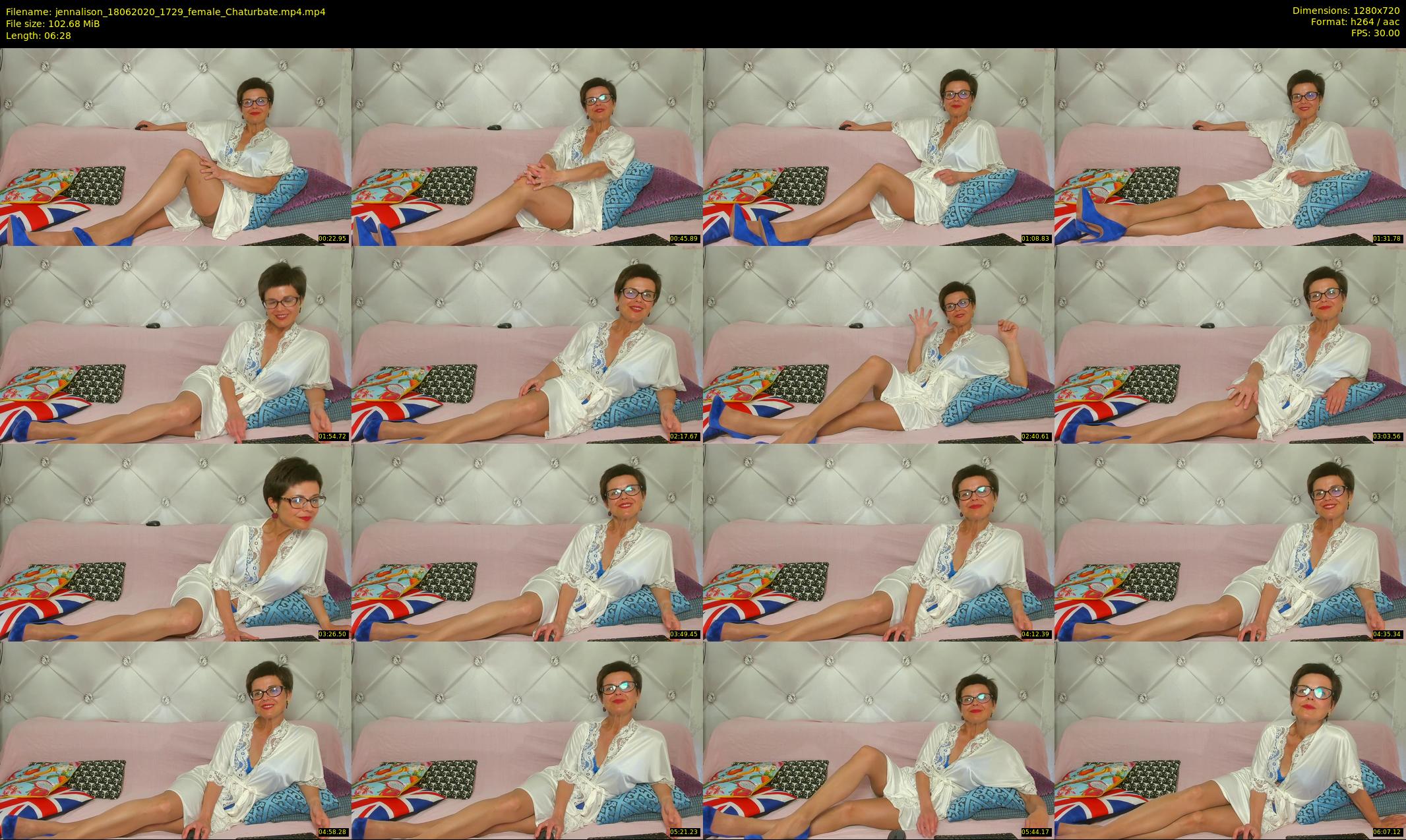 jennalison — 7 minute Chaturbate female cam show recording, 720p, Jun 18, 2020