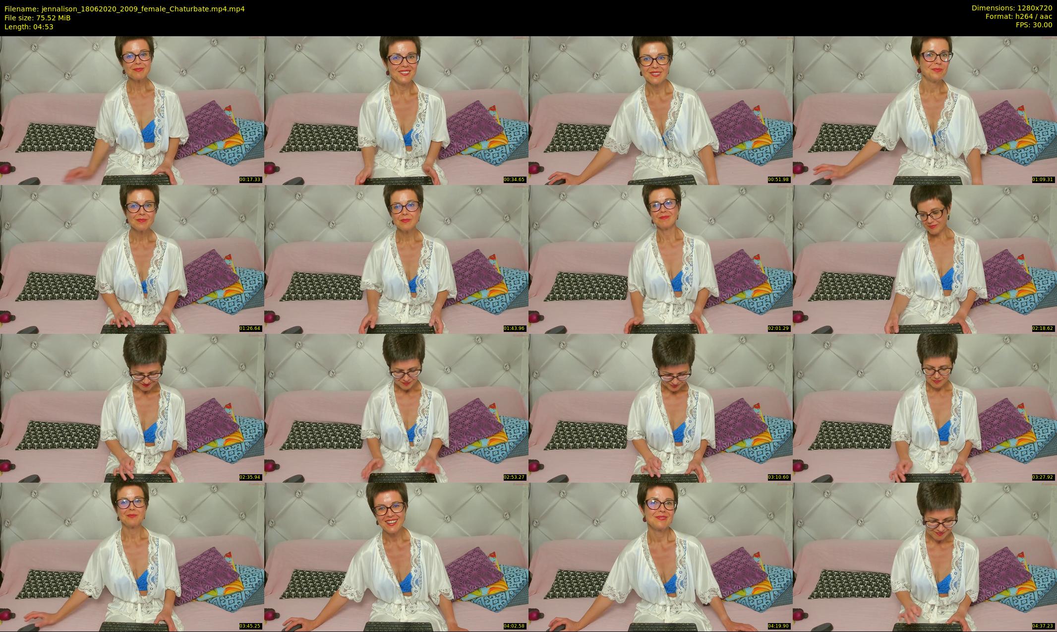 jennalison — 5 minute Chaturbate female cam show recording, 720p, Jun 18, 2020