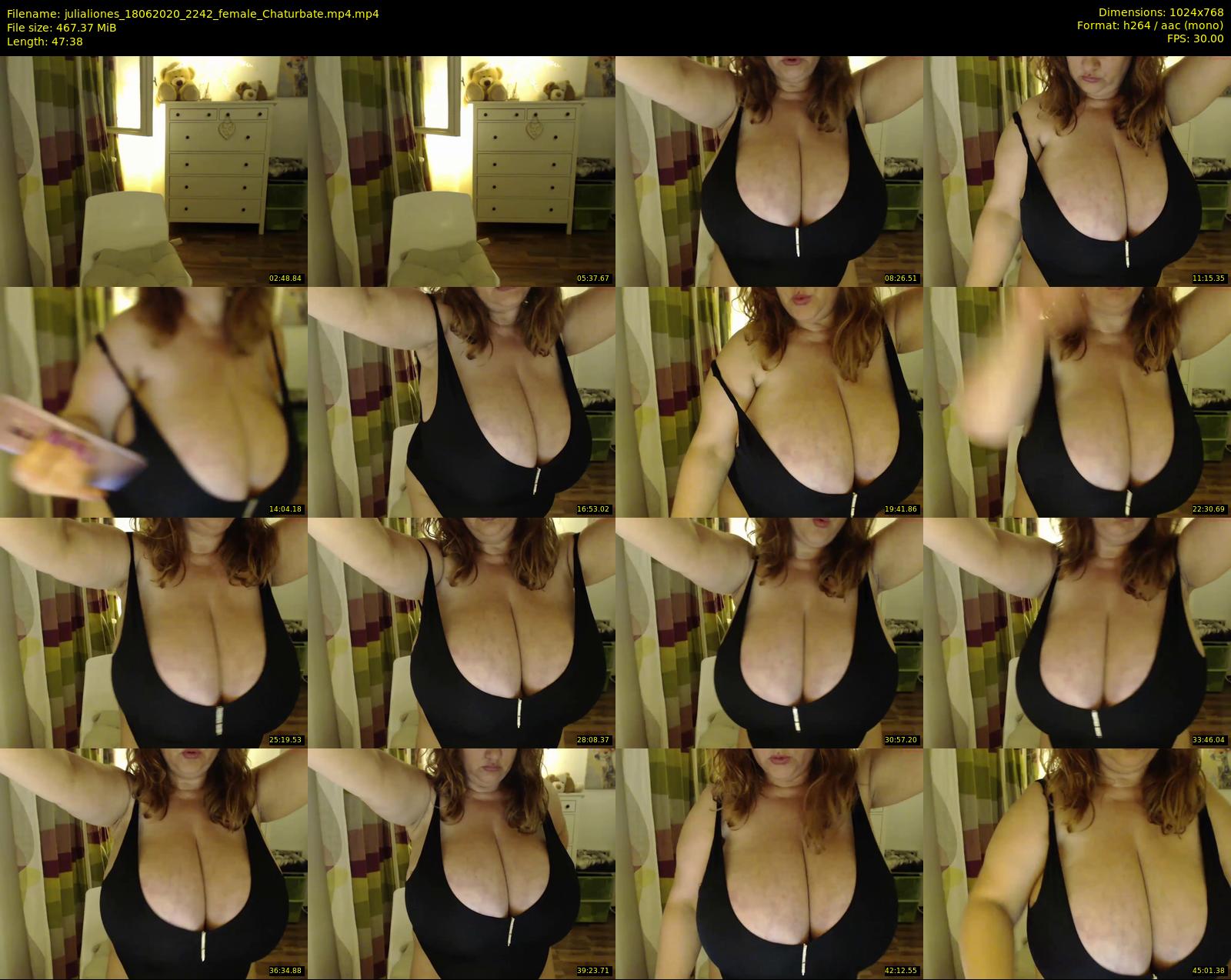 julialiones — 48 minute Chaturbate female cam show recording, 720p, Jun 18, 2020