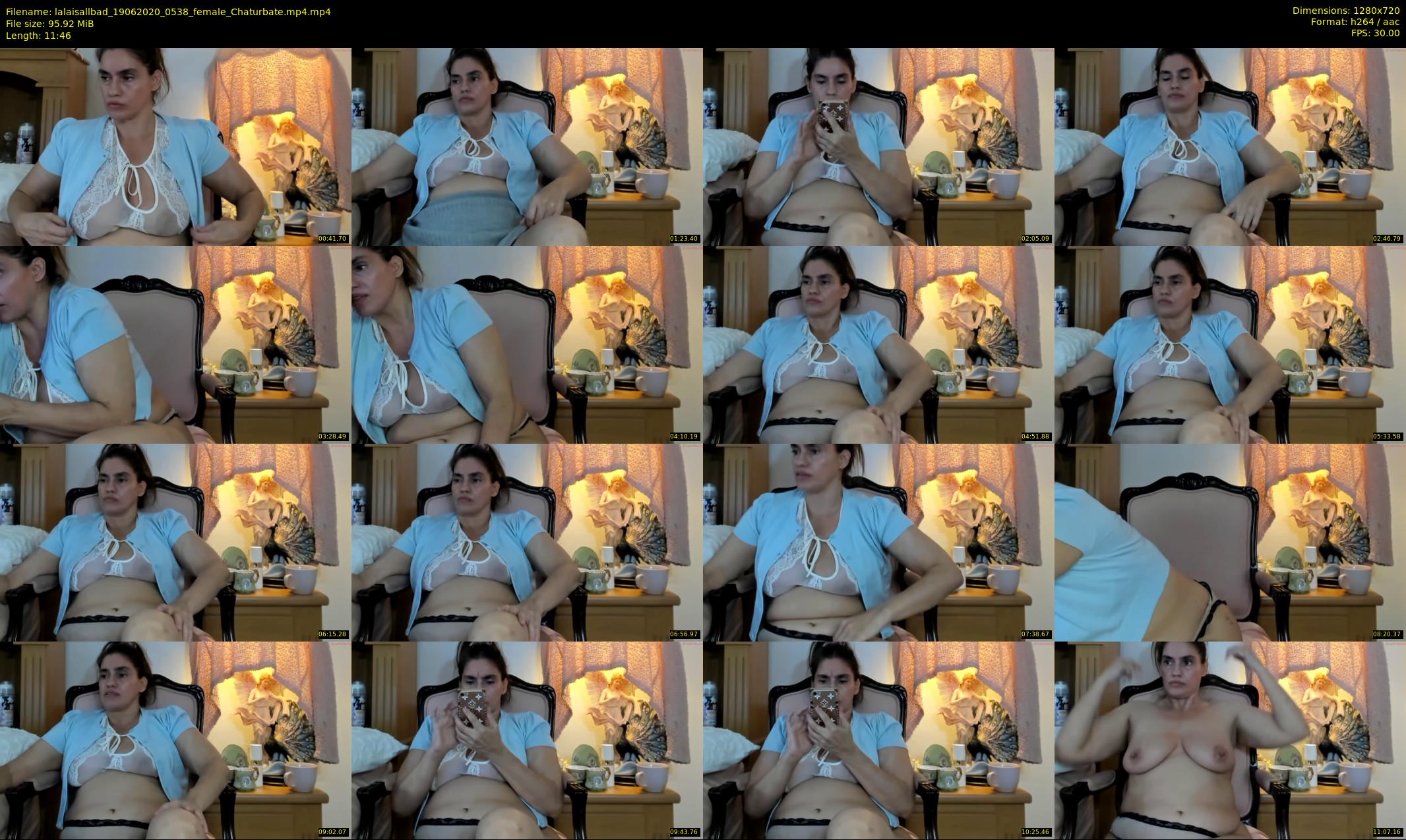 lalaisallbad — 12 minute Chaturbate female cam show recording, 720p, Jun 19, 2020