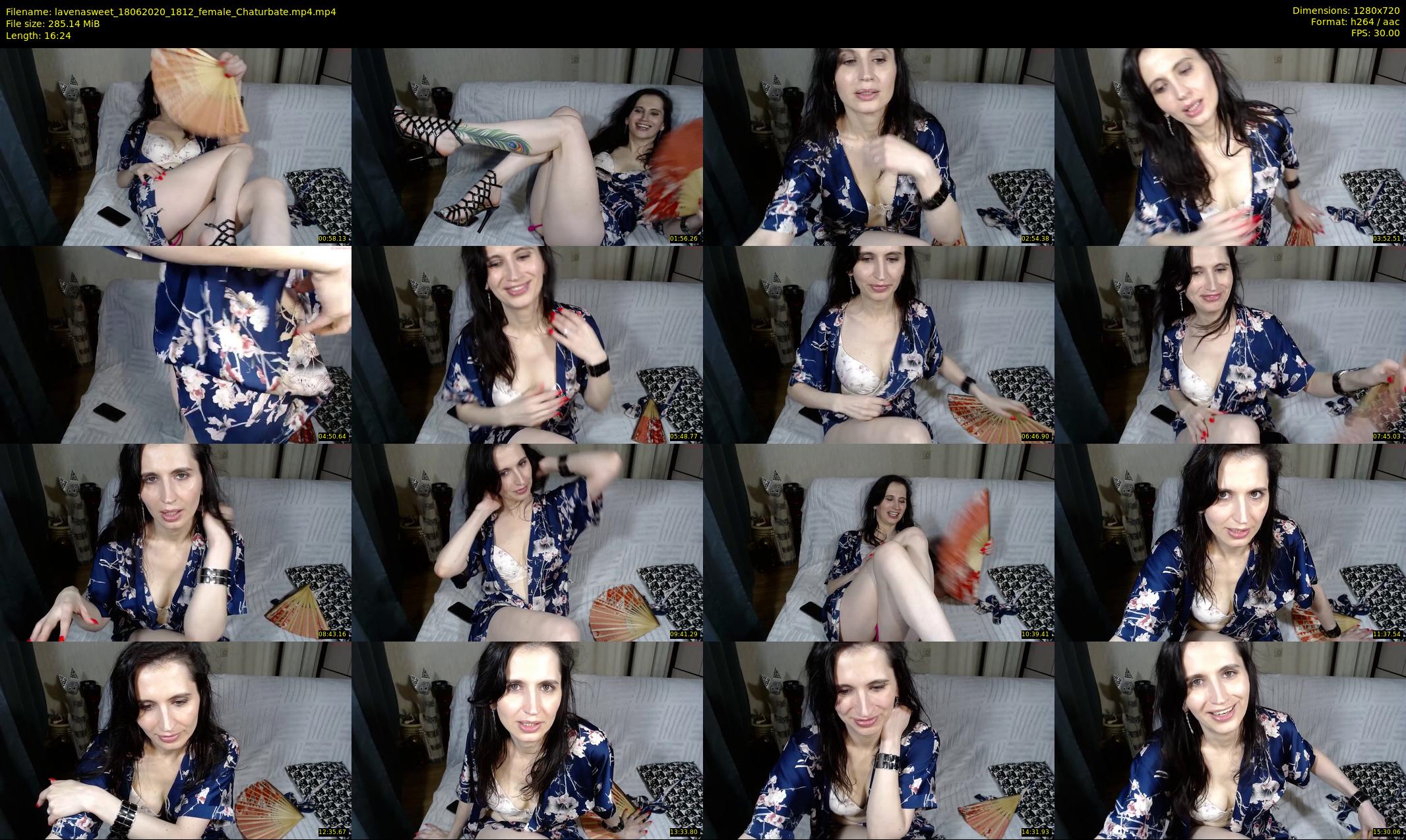 lavenasweet — 17 minute Chaturbate female cam show recording, 720p, Jun 18, 2020