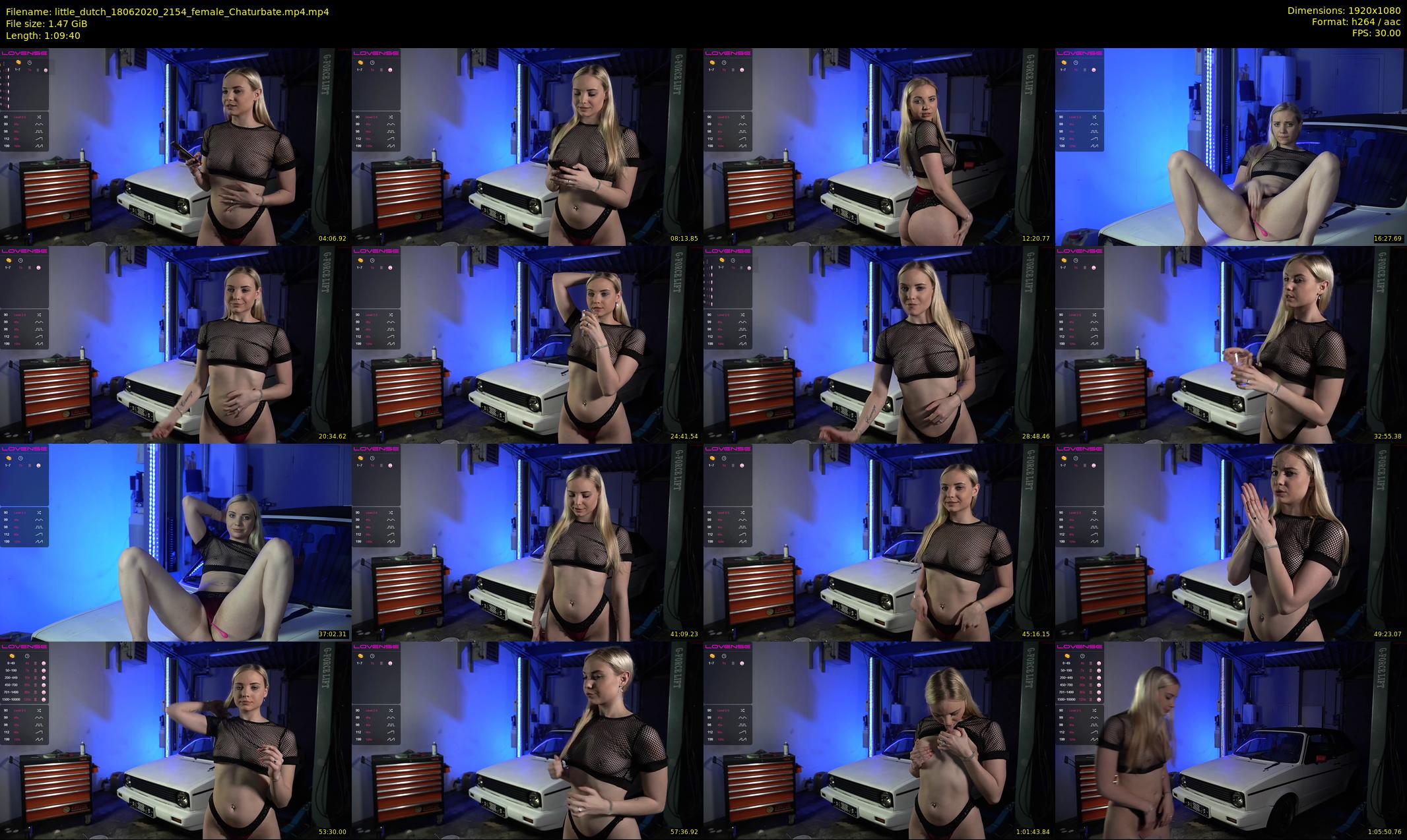little_dutch — 70 minute Chaturbate female cam show recording, 1080p, Jun 18, 2020