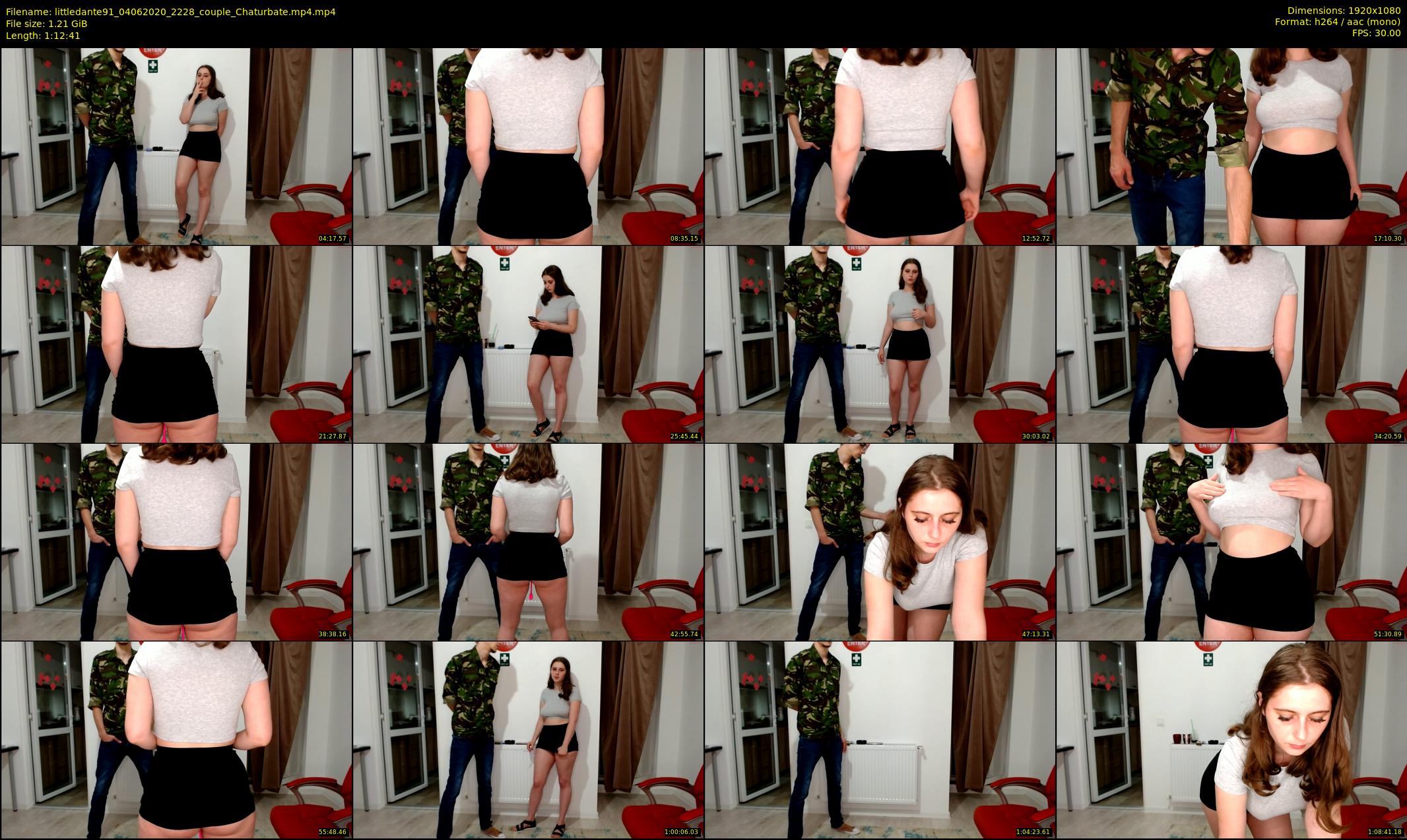 littledante91 — 73 minute Chaturbate couple cam show recording, 1080p, Jun 4, 2020