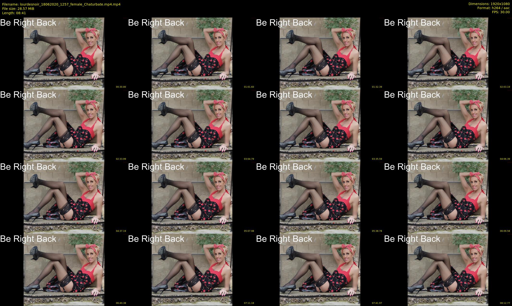 lourdesnoir — 9 minute Chaturbate female cam show recording, 1080p, Jun 18, 2020