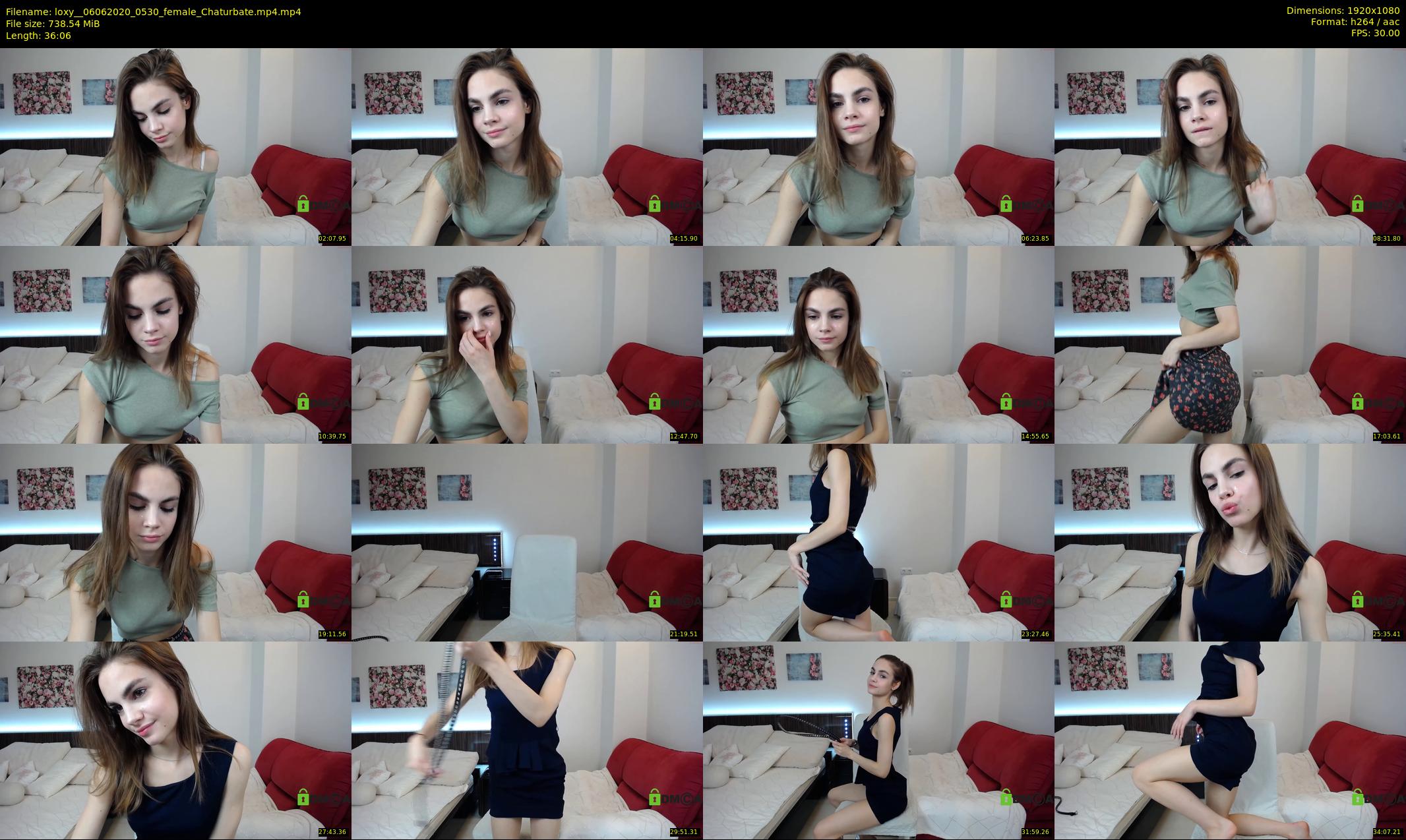 loxy_ — 37 minute Chaturbate female cam show recording, 1080p, Jun 6, 2020