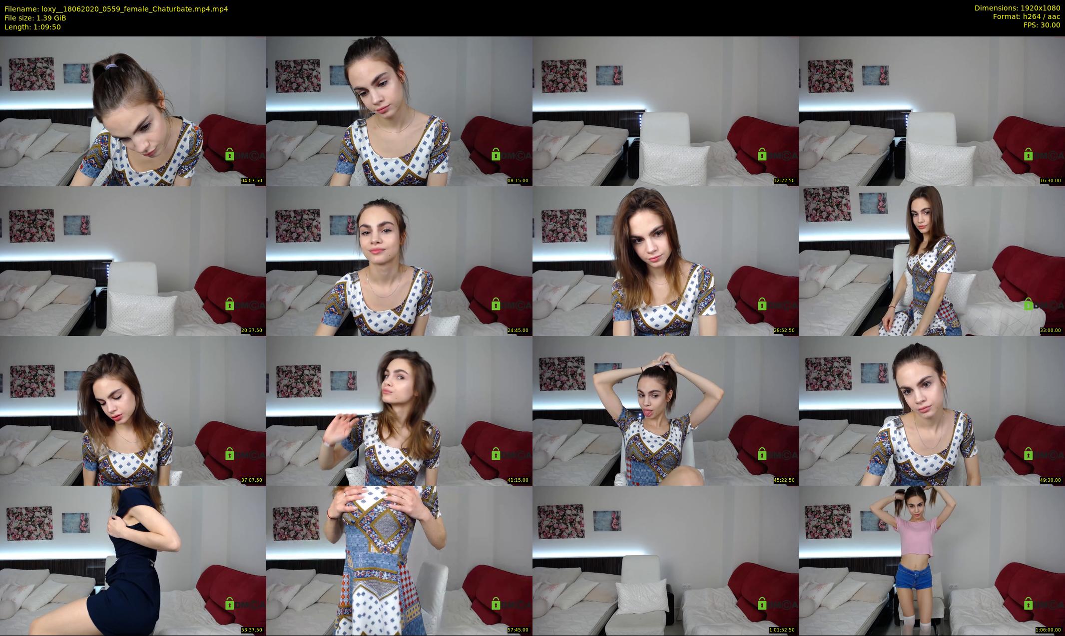 loxy_ — 70 minute Chaturbate female cam show recording, 1080p, Jun 18, 2020