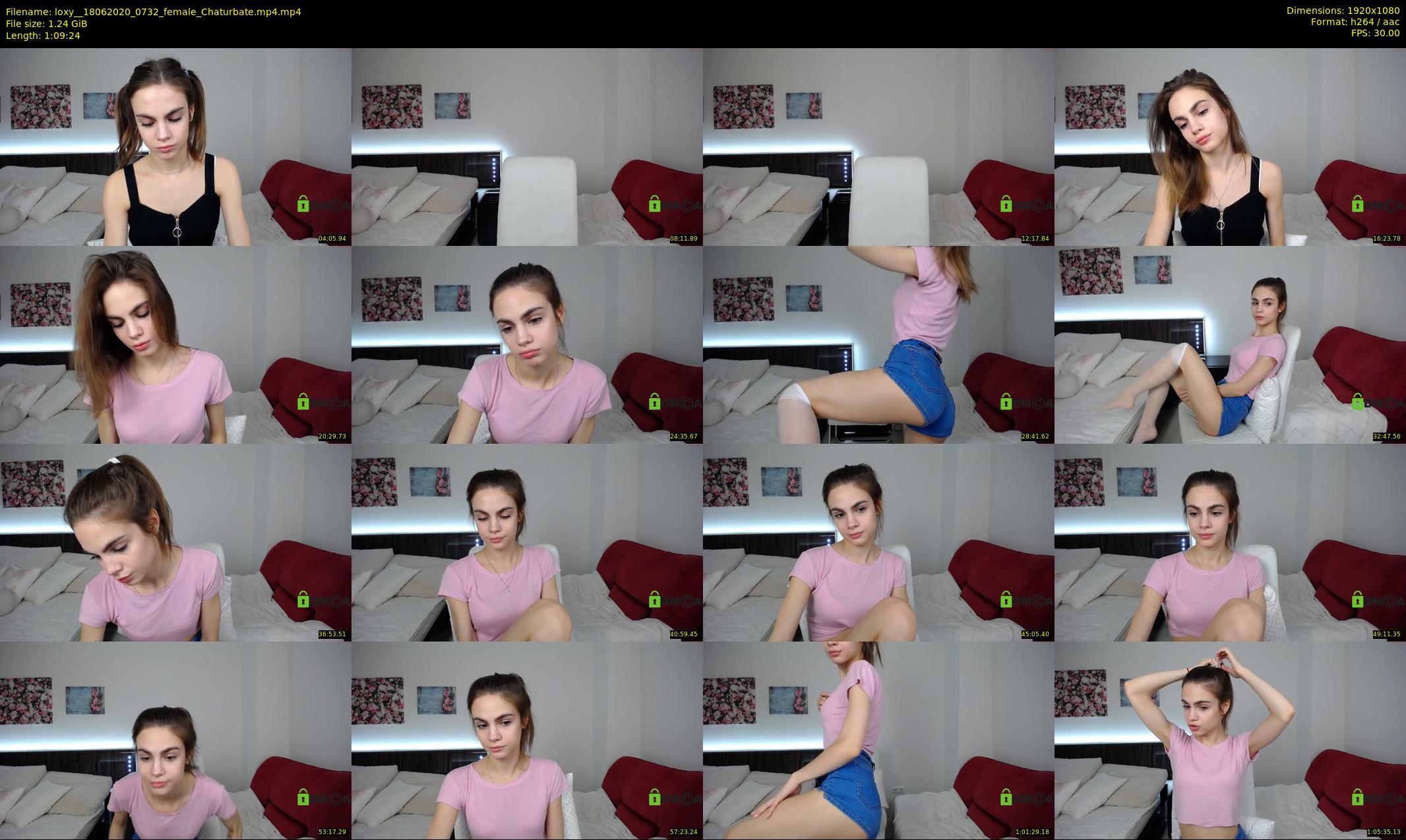 loxy_ — 70 minute Chaturbate female cam show recording, 1080p, Jun 18, 2020