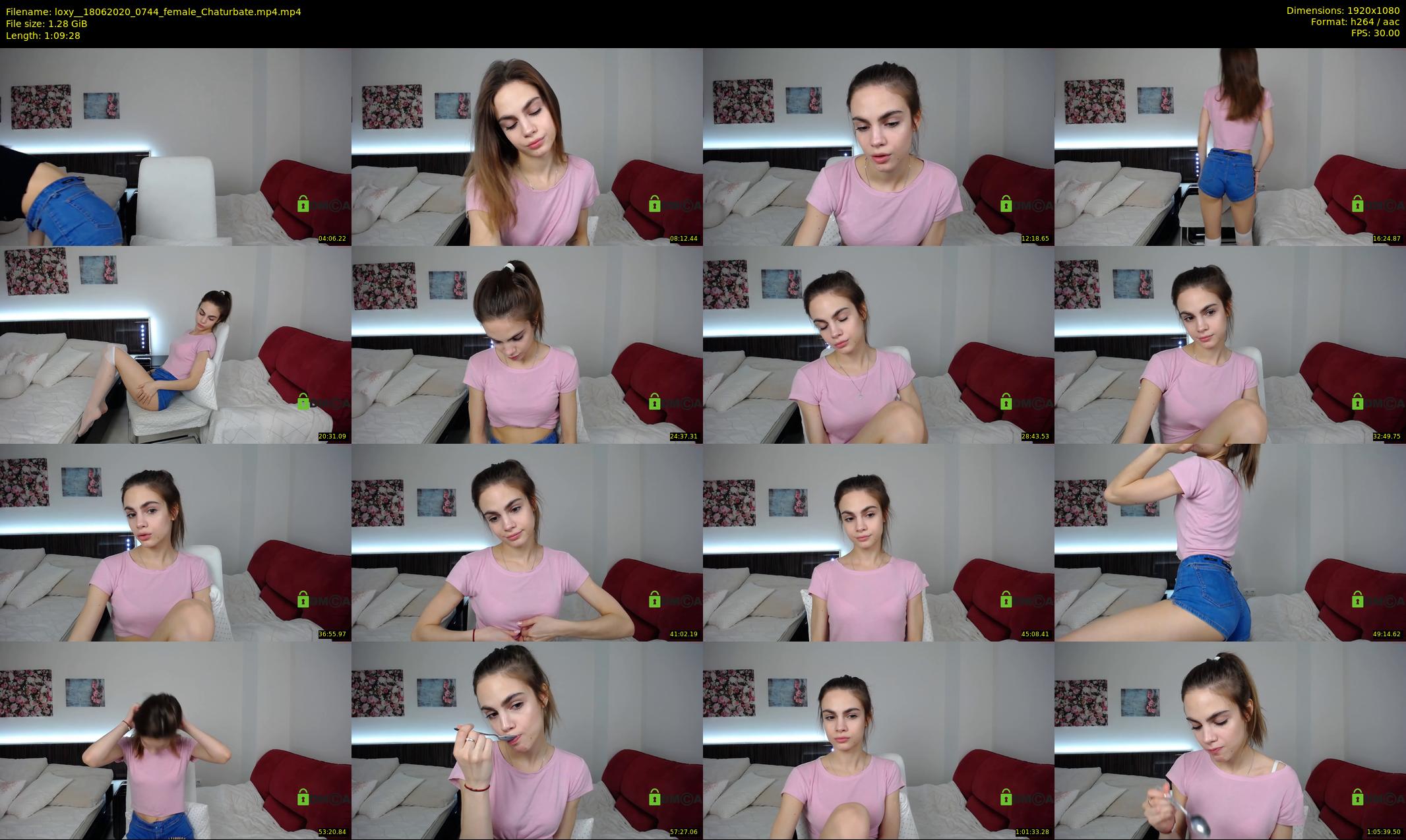 loxy_ — 70 minute Chaturbate female cam show recording, 1080p, Jun 18, 2020