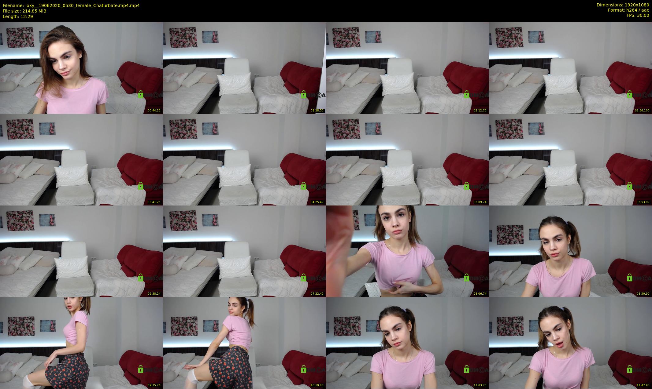 loxy_ — 13 minute Chaturbate female cam show recording, 1080p, Jun 19, 2020
