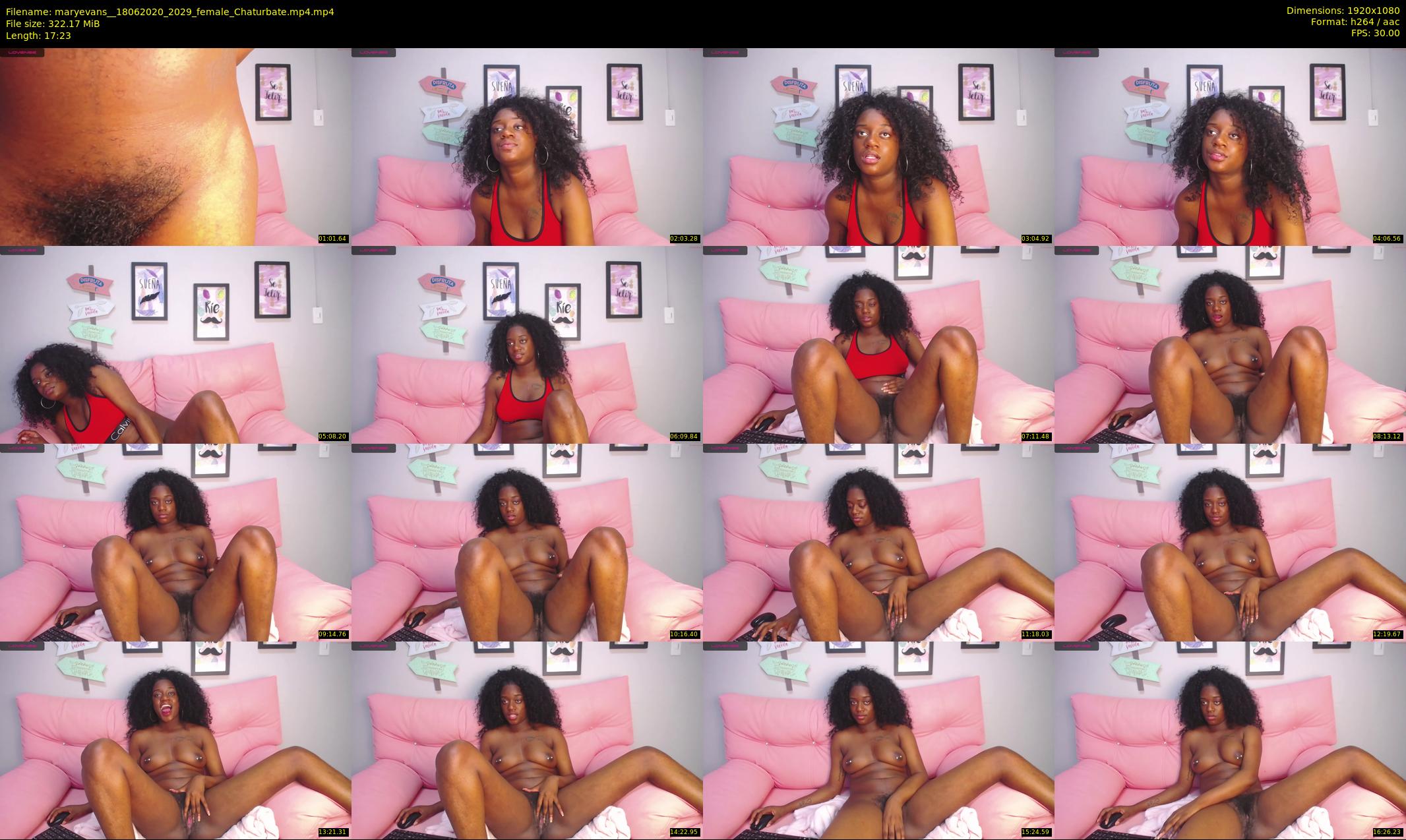 maryevans_ — 18 minute Chaturbate female cam show recording, 1080p, Jun 18, 2020