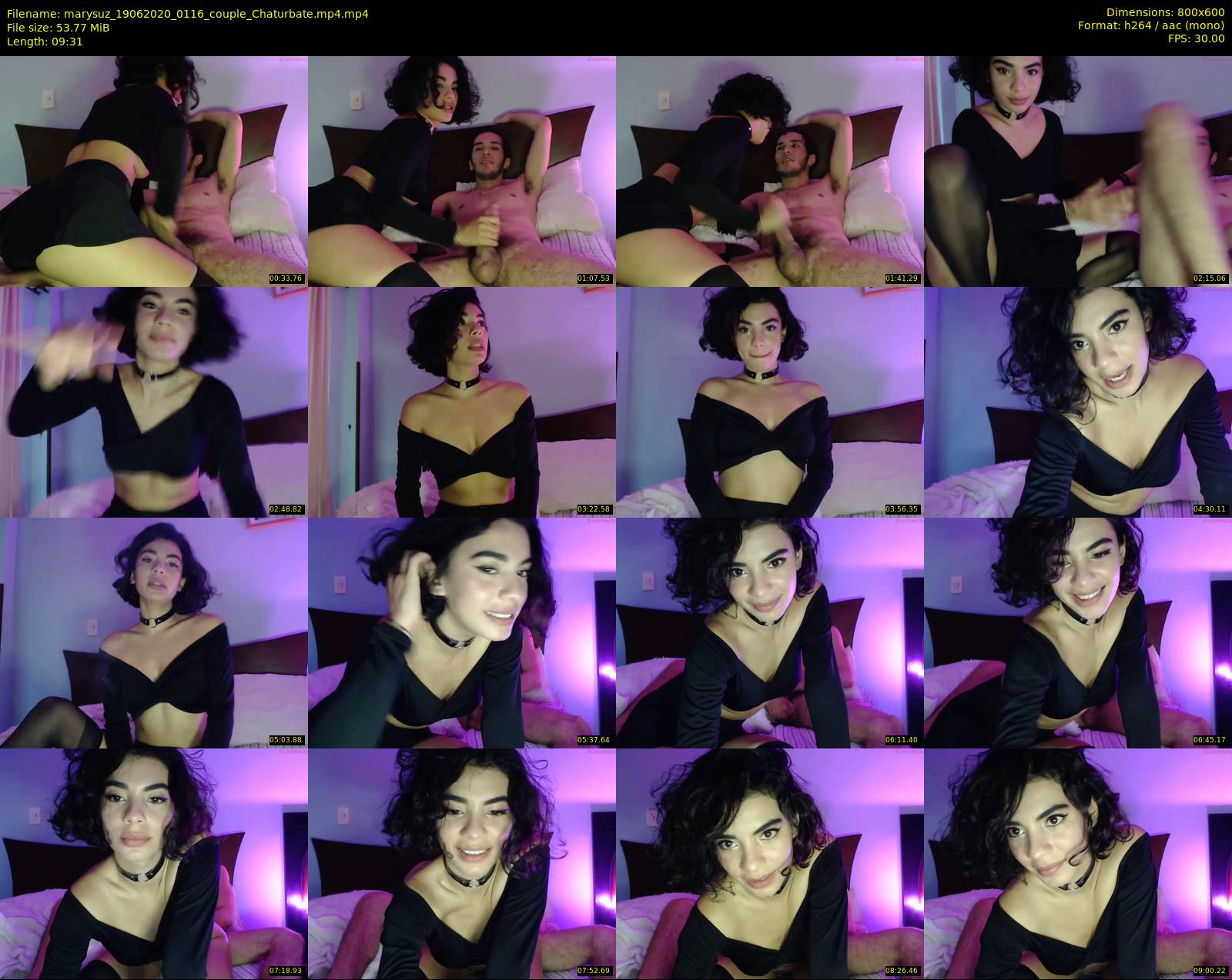 marysuz — 10 minute Chaturbate couple cam show recording, 480p, Jun 19, 2020