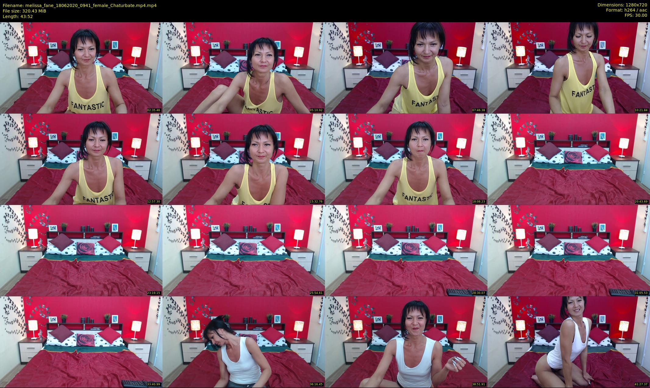 melissa_fane — 44 minute Chaturbate female cam show recording, 720p, Jun 18, 2020