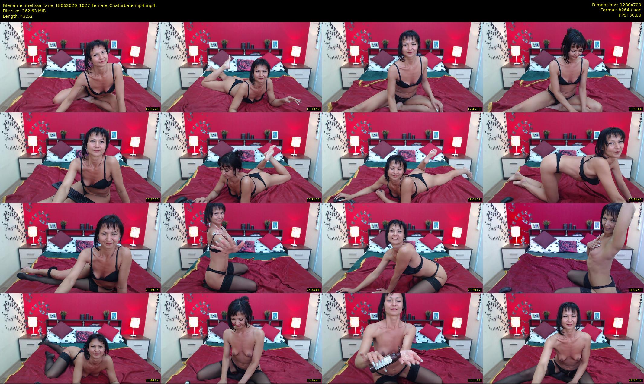 melissa_fane — 44 minute Chaturbate female cam show recording, 720p, Jun 18, 2020