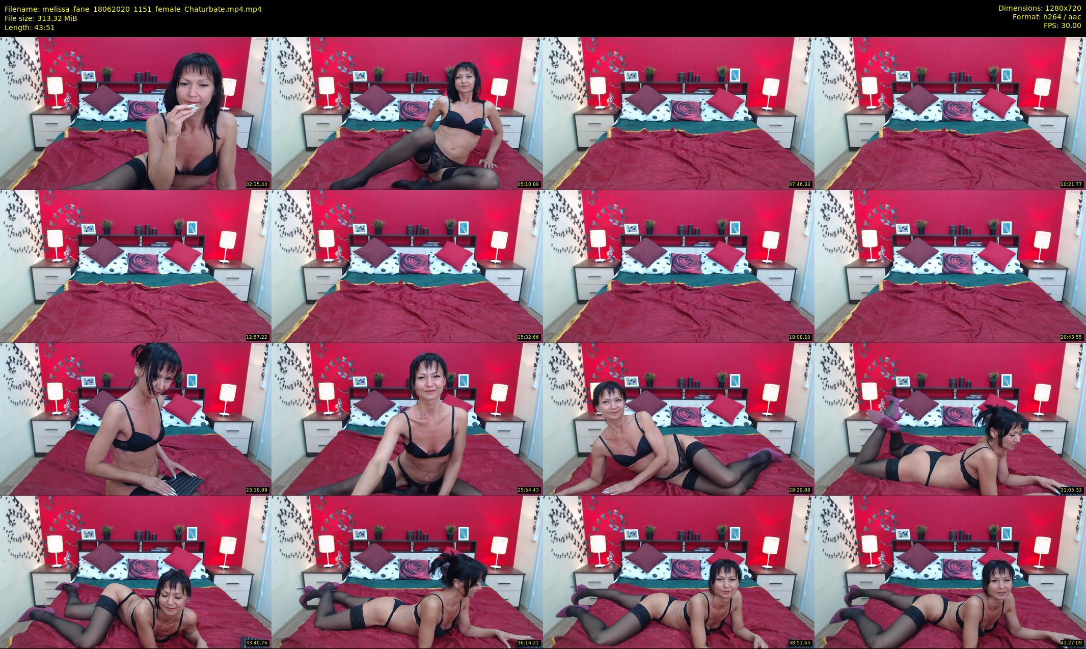 melissa_fane — 44 minute Chaturbate female cam show recording, 720p, Jun 18, 2020