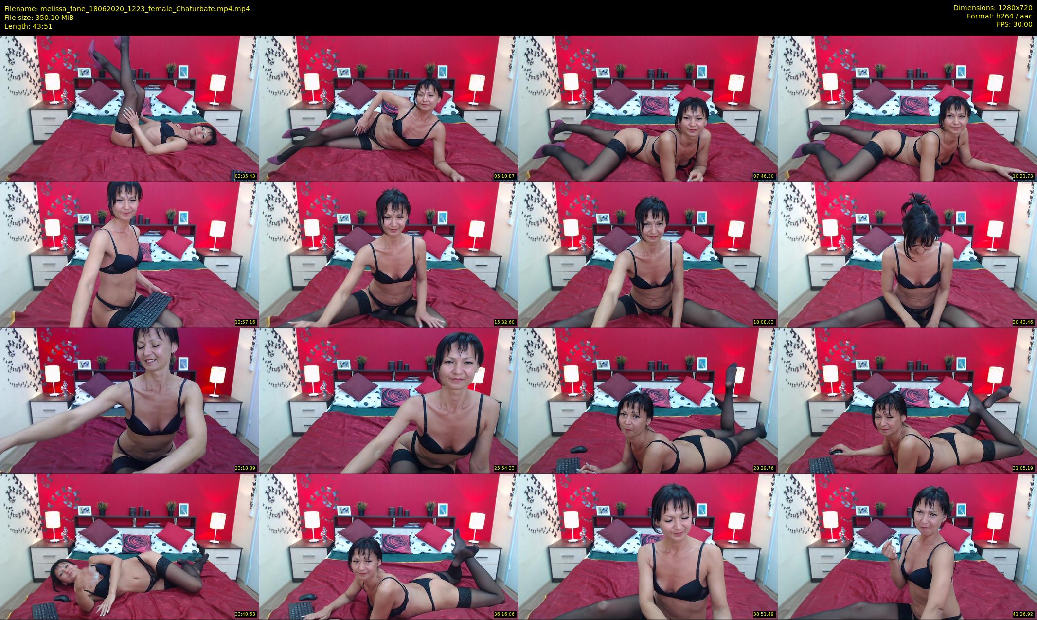 melissa_fane — 44 minute Chaturbate female cam show recording, 720p, Jun 18, 2020