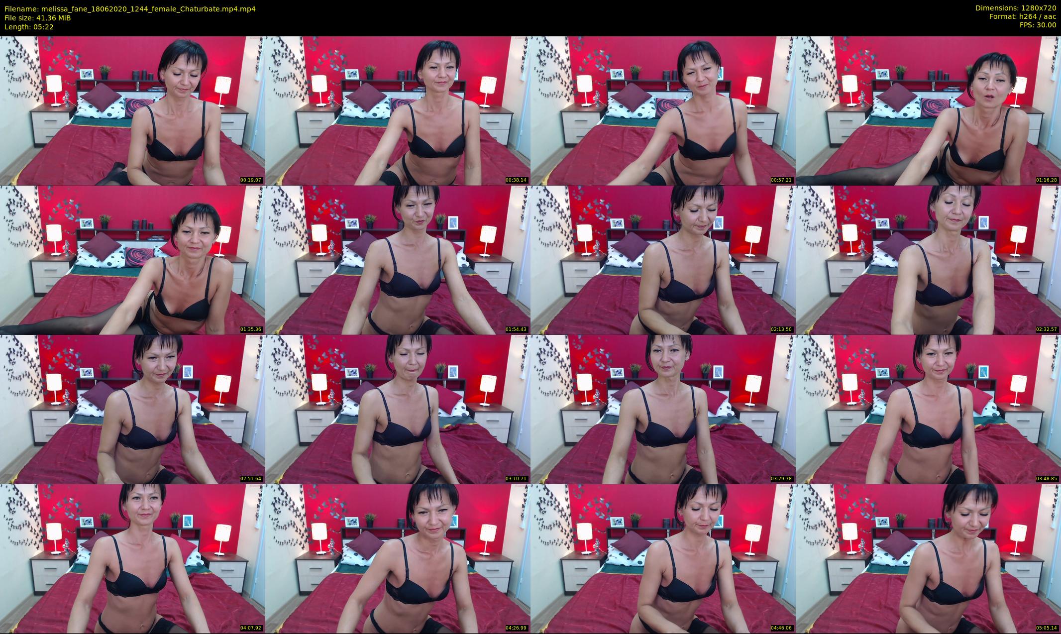 melissa_fane — 6 minute Chaturbate female cam show recording, 720p, Jun 18, 2020