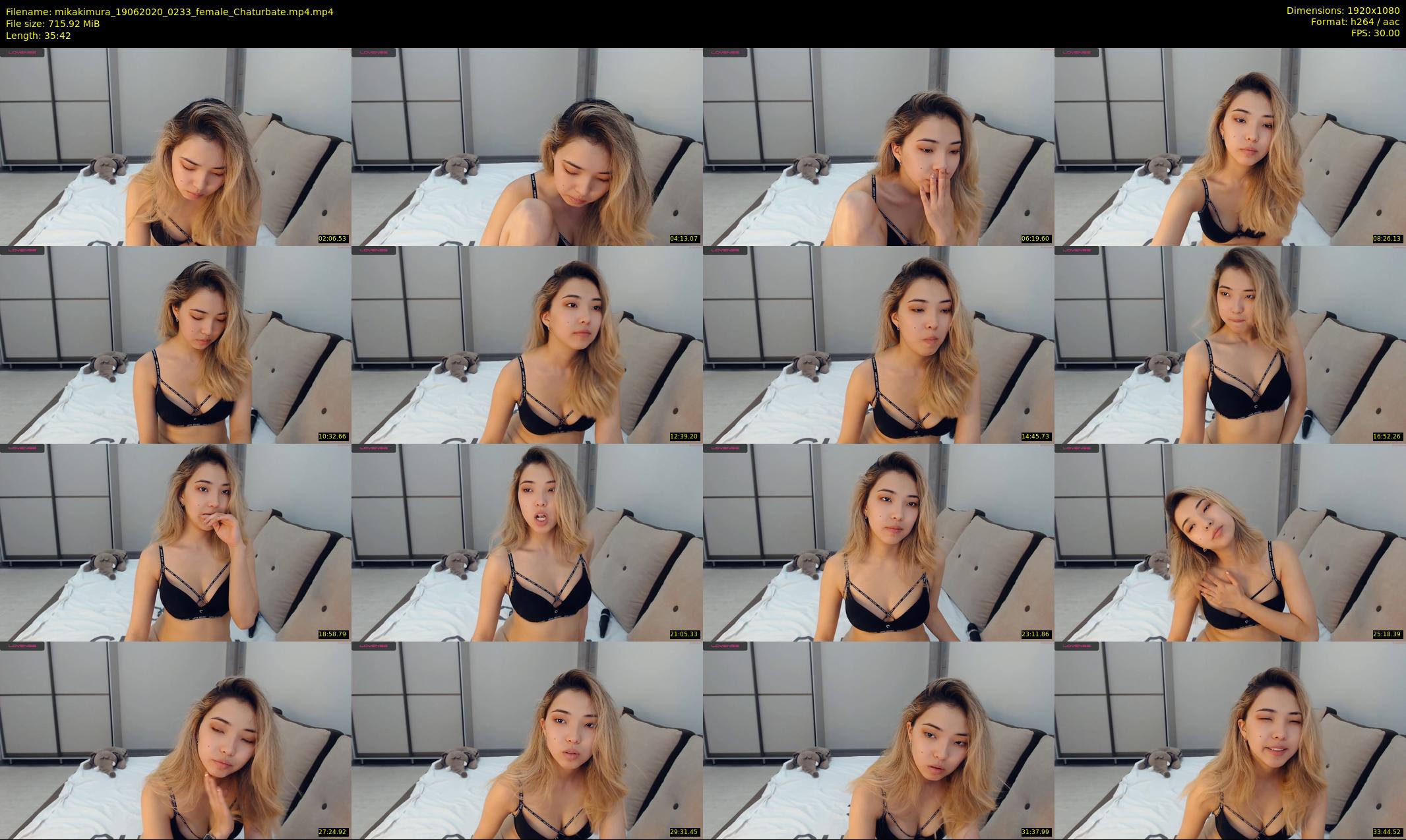 mikakimura — 36 minute Chaturbate female cam show recording, 1080p, Jun 19, 2020