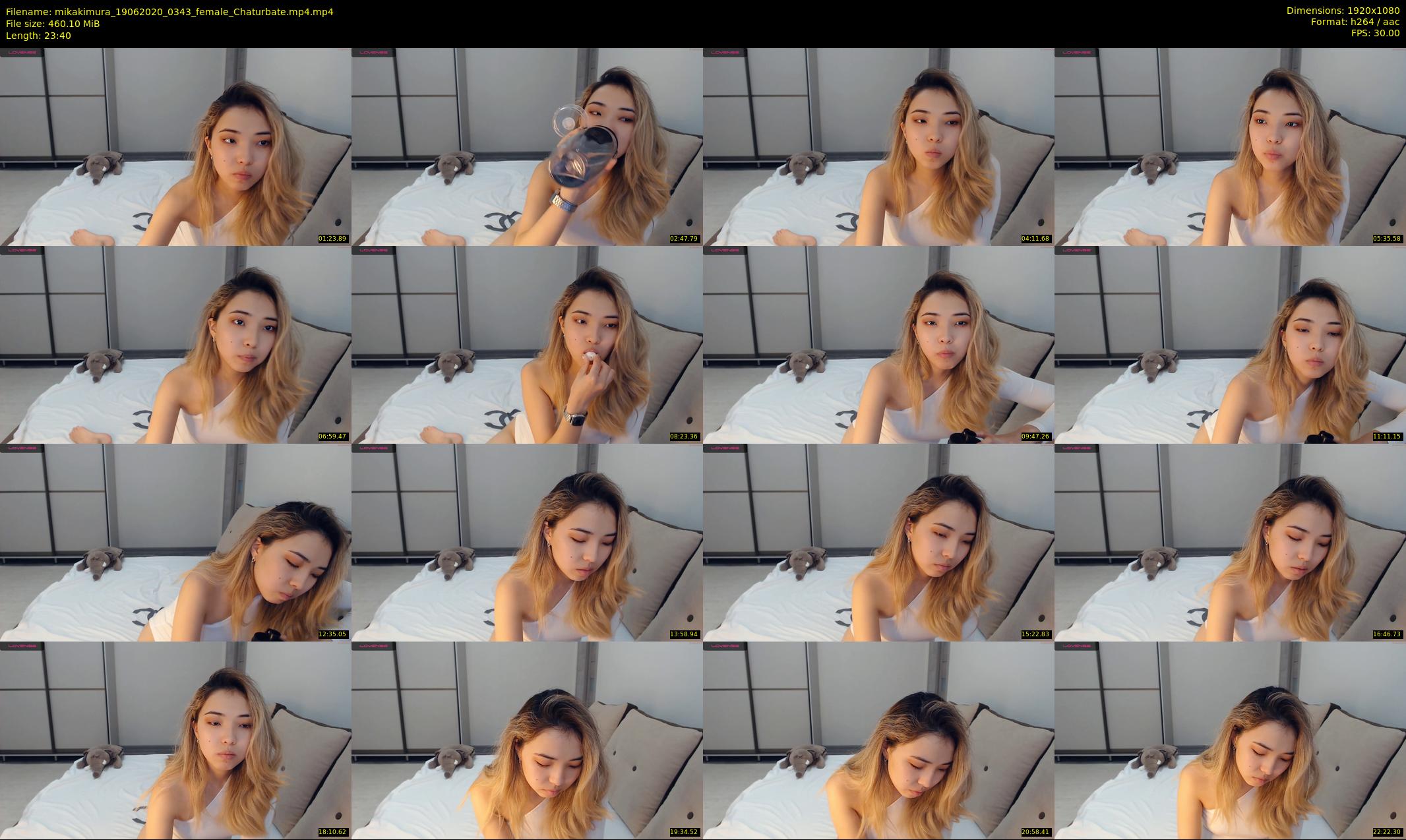 mikakimura — 24 minute Chaturbate female cam show recording, 1080p, Jun 19, 2020