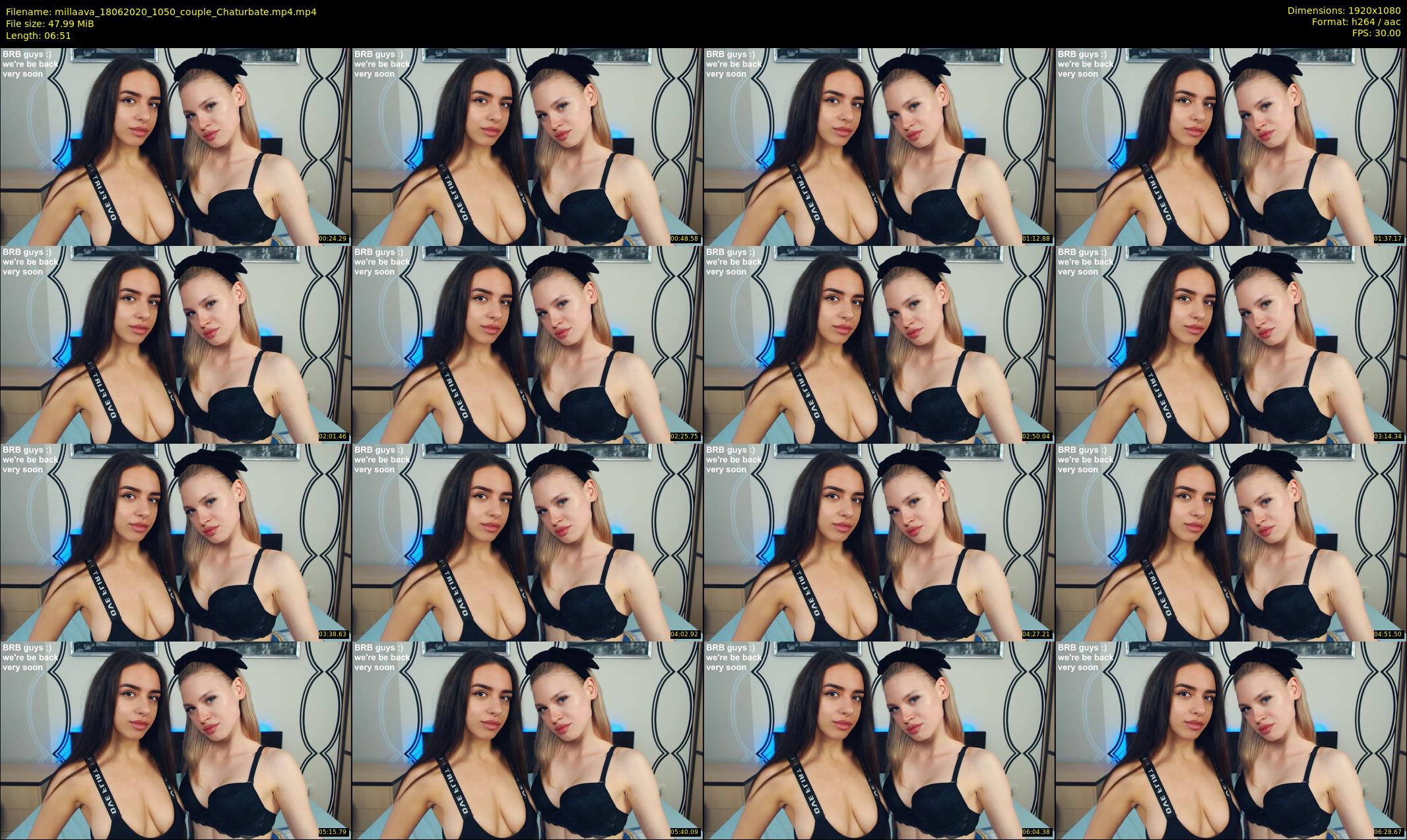 millaava — 7 minute Chaturbate female cam show recording, 1080p, Jun 18, 2020