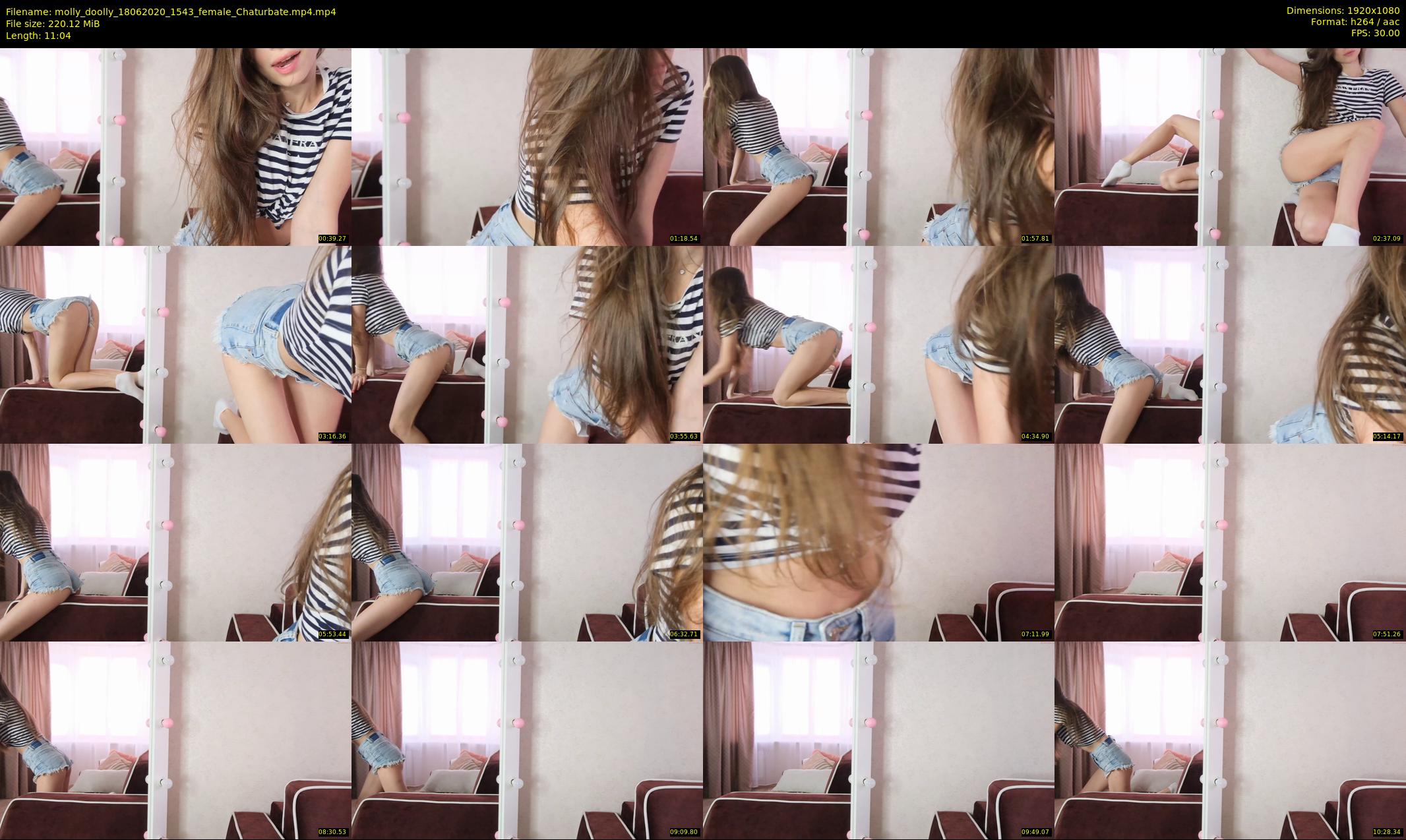molly_doolly — 12 minute Chaturbate female cam show recording, 1080p, Jun 18, 2020