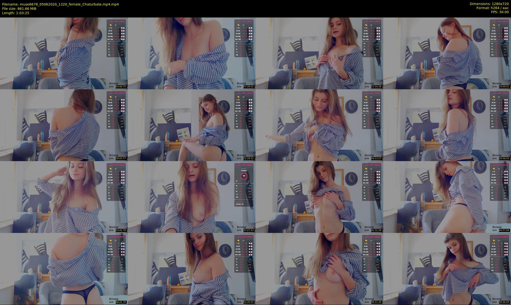 muse6678 — 64 minute Chaturbate female cam show recording, 720p, Jun 5, 2020