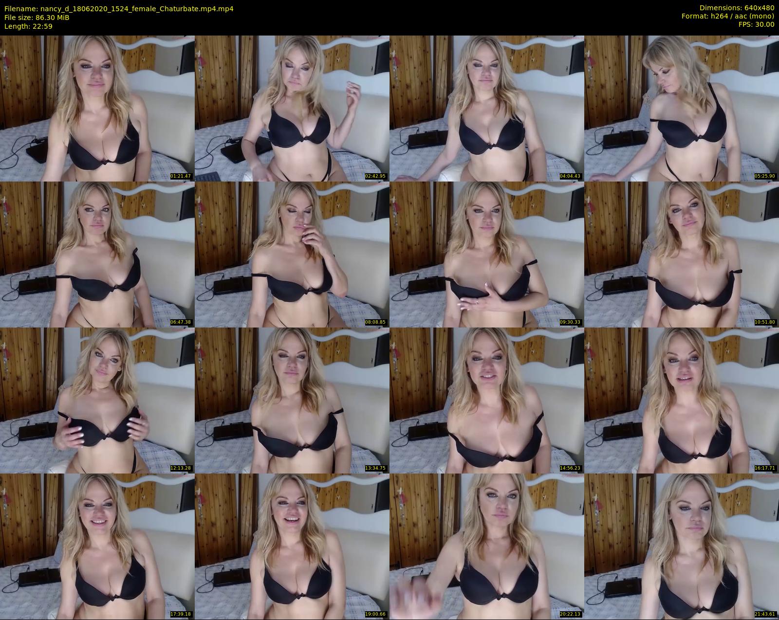 nancy_d — 23 minute Chaturbate female cam show recording, 480p, Jun 18, 2020