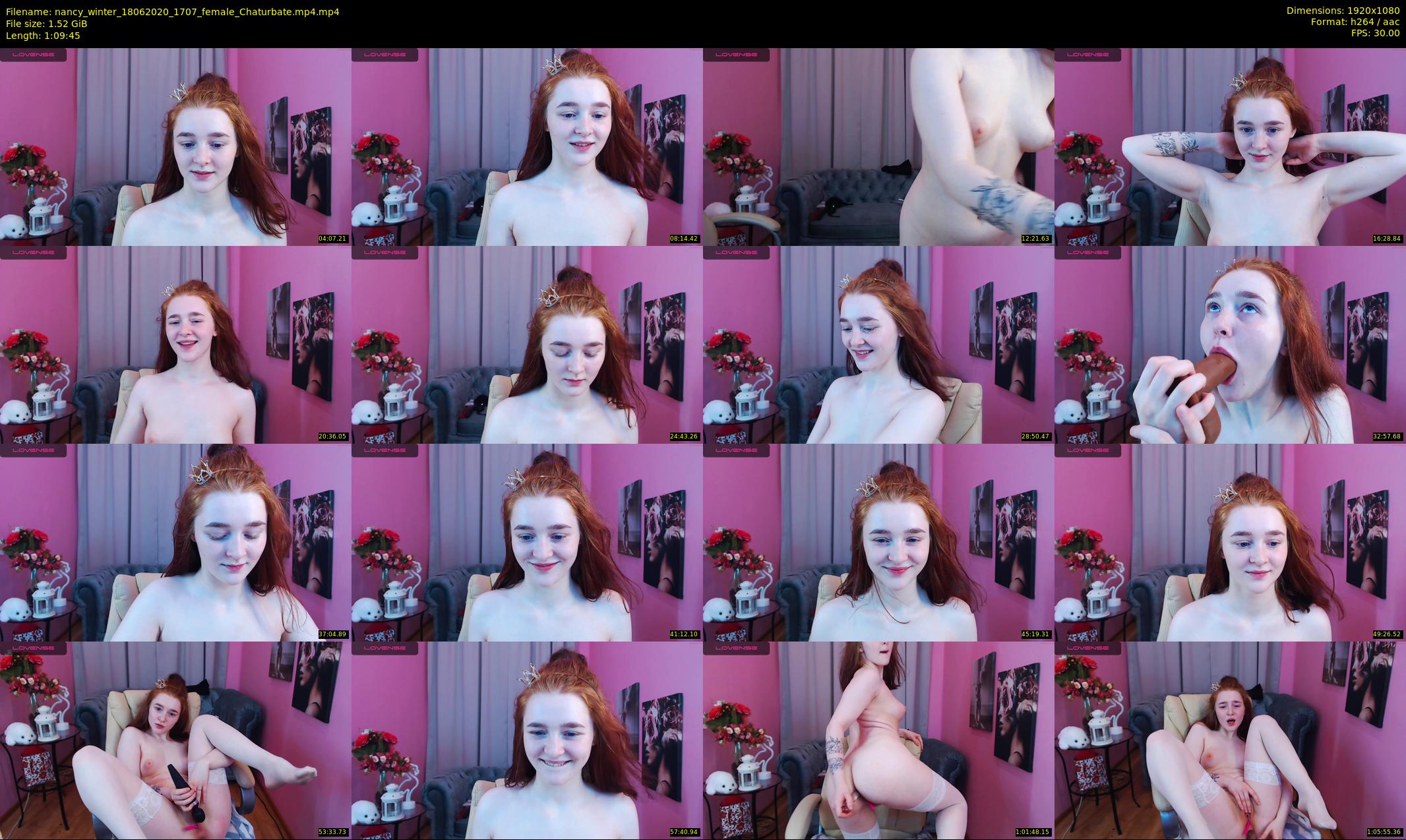 nancy_winter — 70 minute Chaturbate female cam show recording, 1080p, Jun 18, 2020