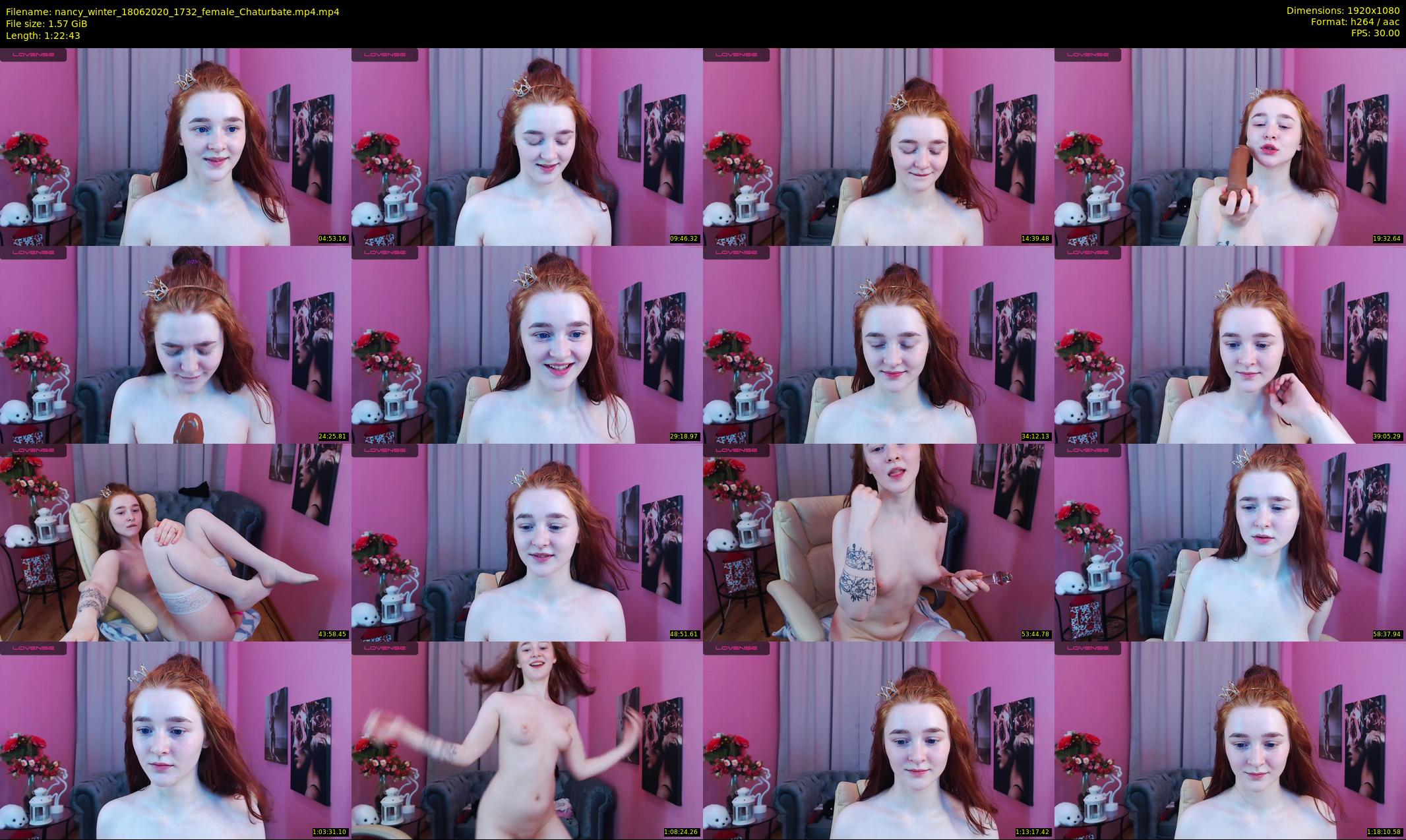 nancy_winter — 83 minute Chaturbate female cam show recording, 1080p, Jun 18, 2020