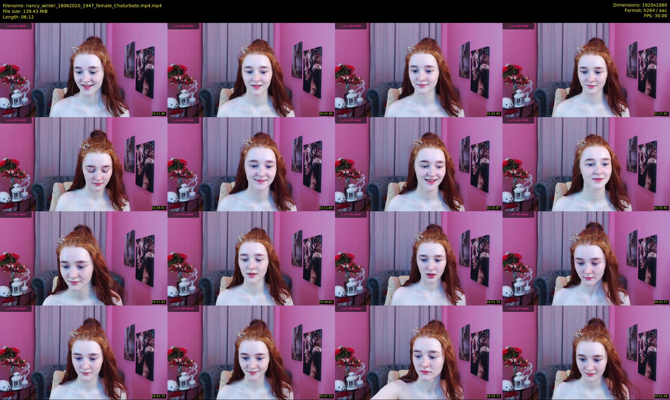 nancy_winter — 7 minute Chaturbate female cam show recording, 1080p, Jun 18, 2020