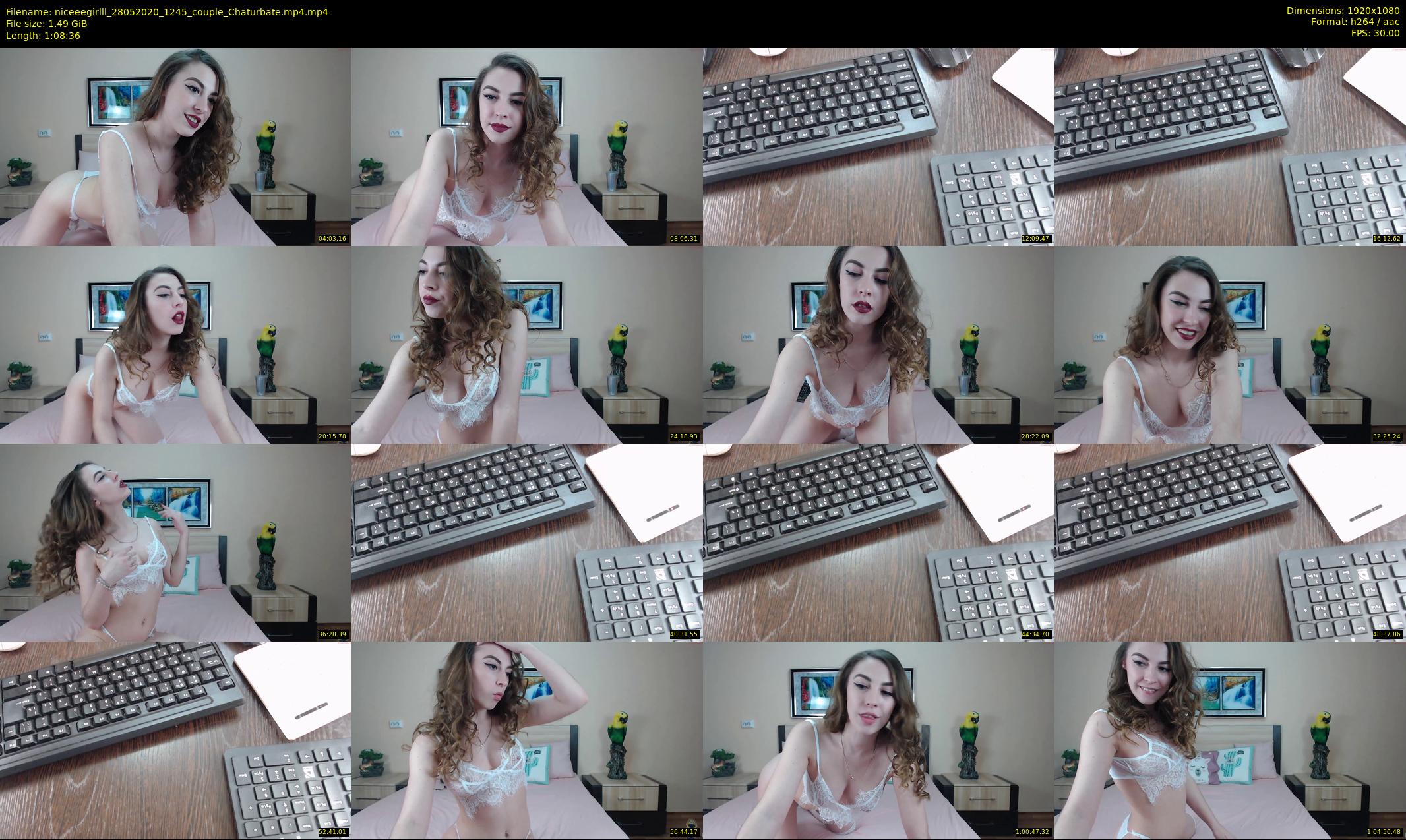 niceeegirlll — 69 minute Chaturbate couple cam show recording, 1080p, May 28, 2020
